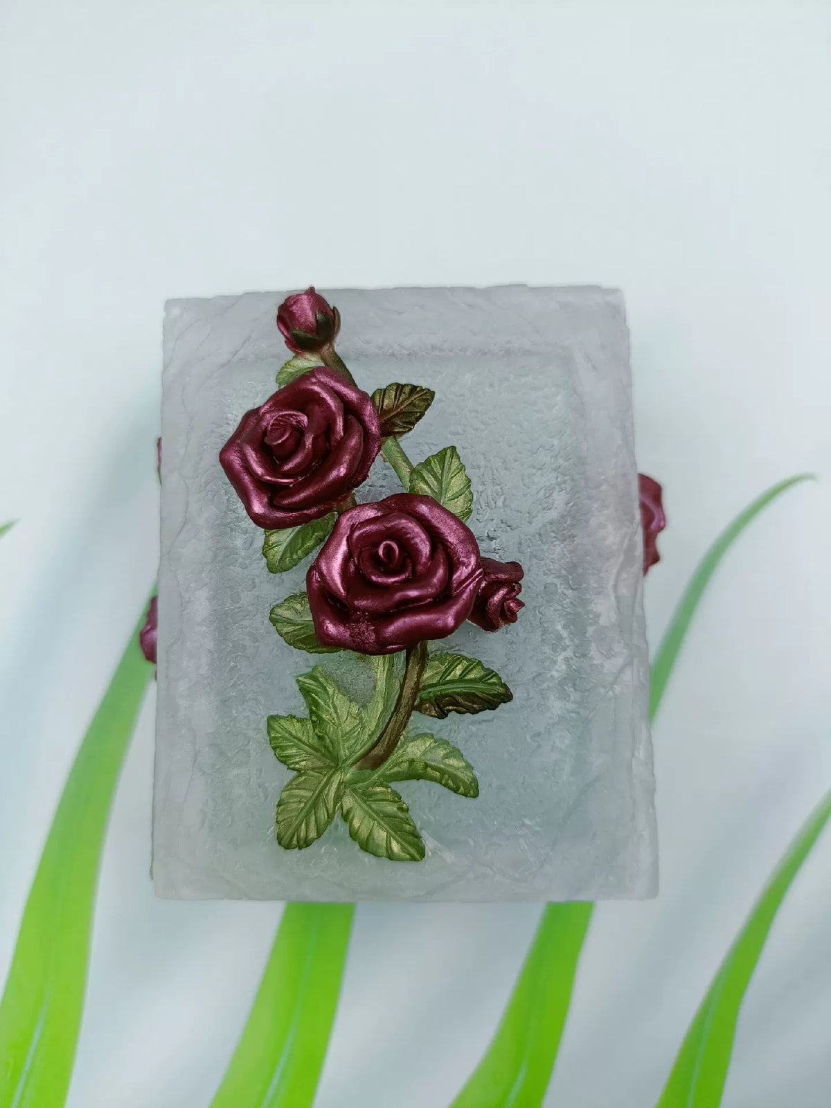 Sieradendoos van Hars met Rozen