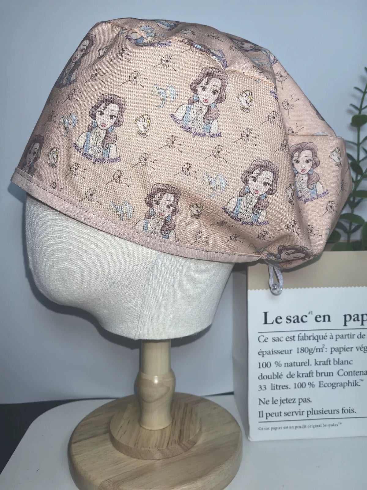 Charlotte de bloc en coton imprimé princesse