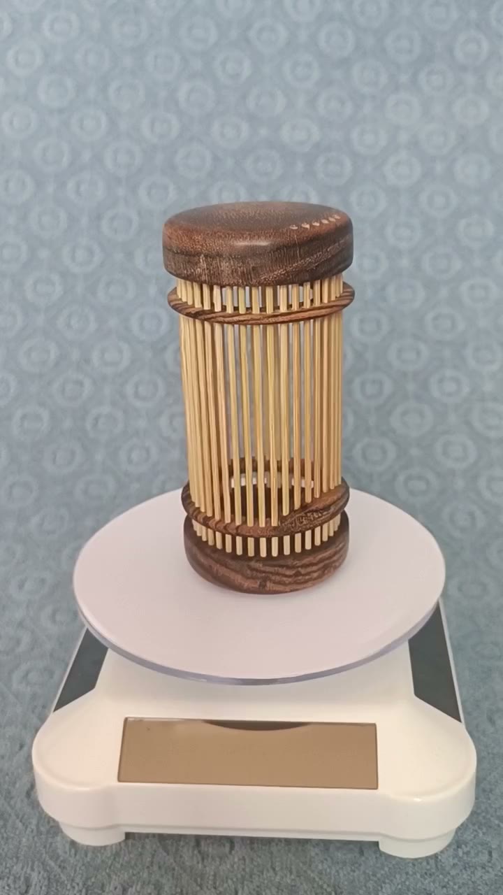 Round Bamboo Cricket Cage