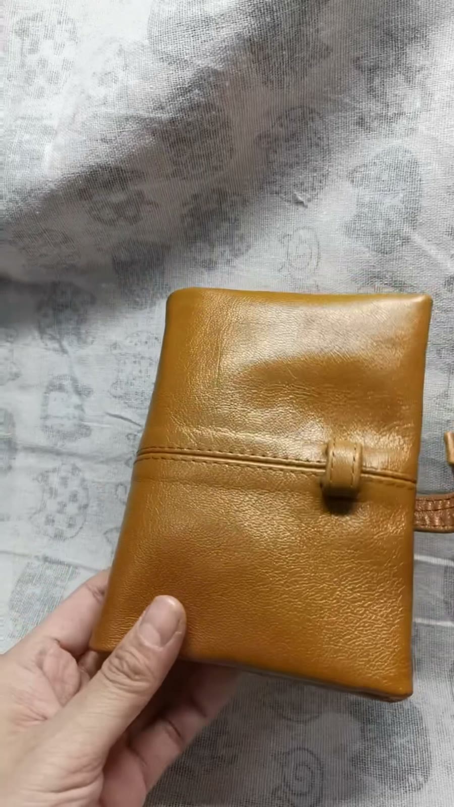 A7 Waxed Goatskin Journal Cover