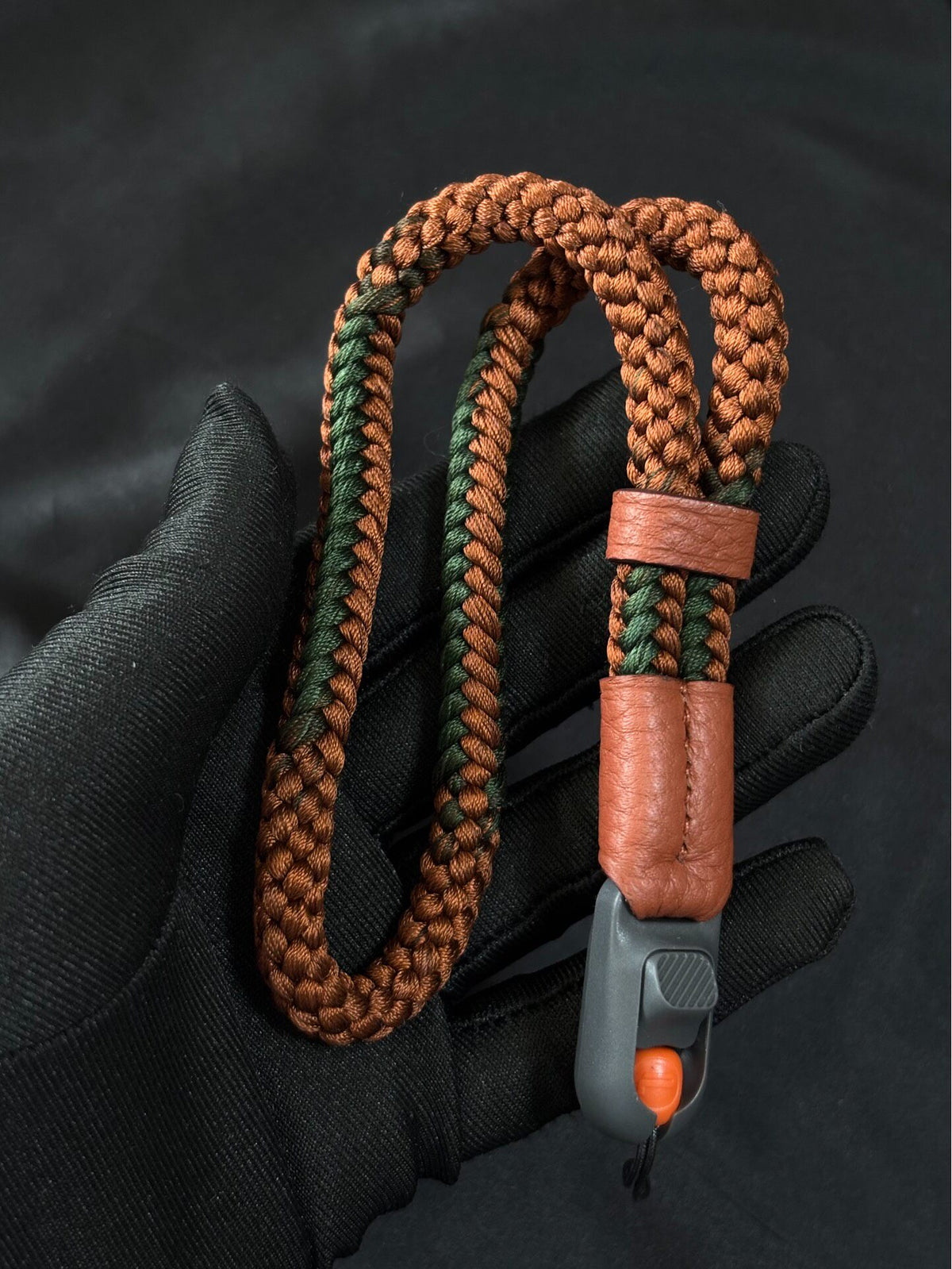Braided Silk Camera Wrist Strap