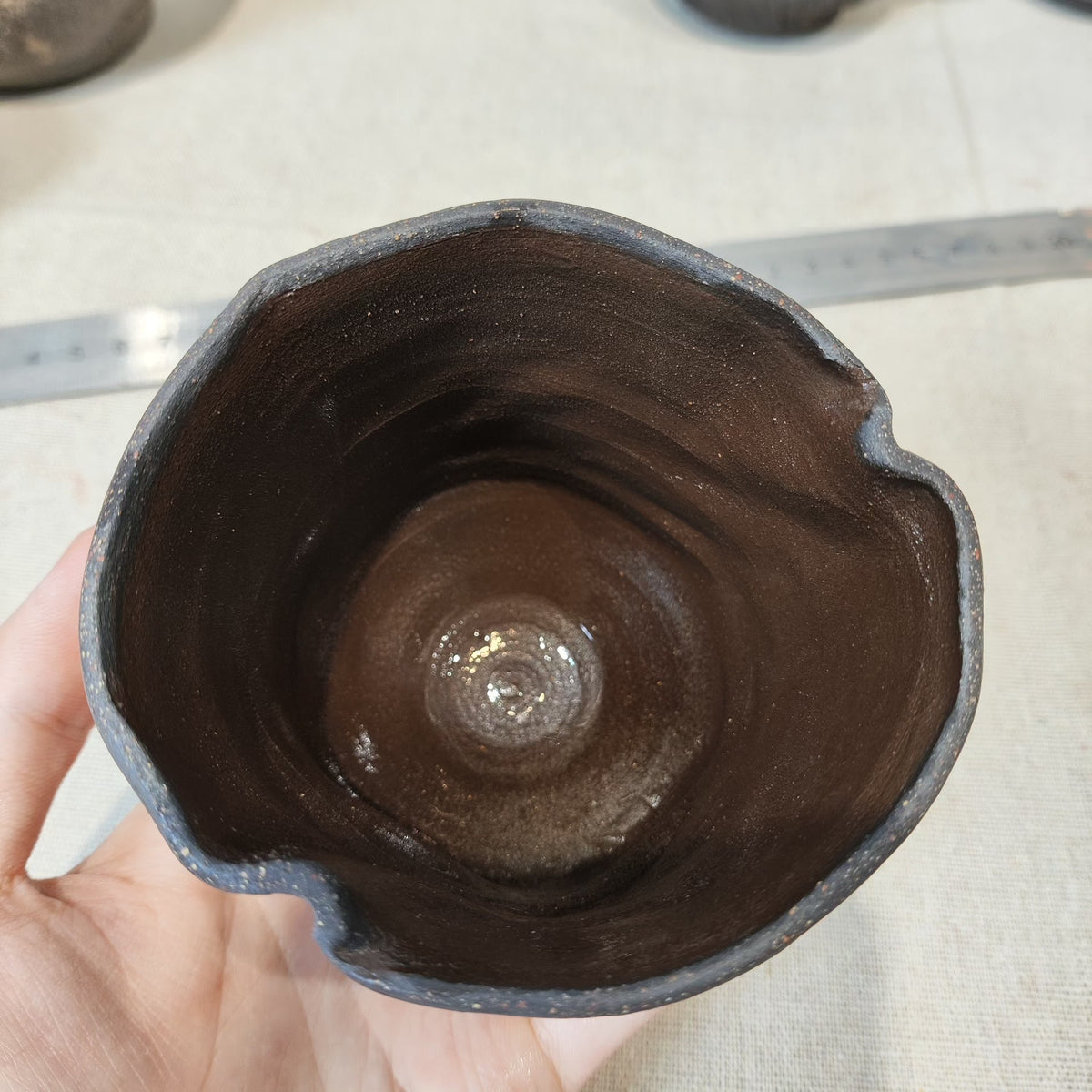 Handmade Coarse Clay Tea Cup 230ml