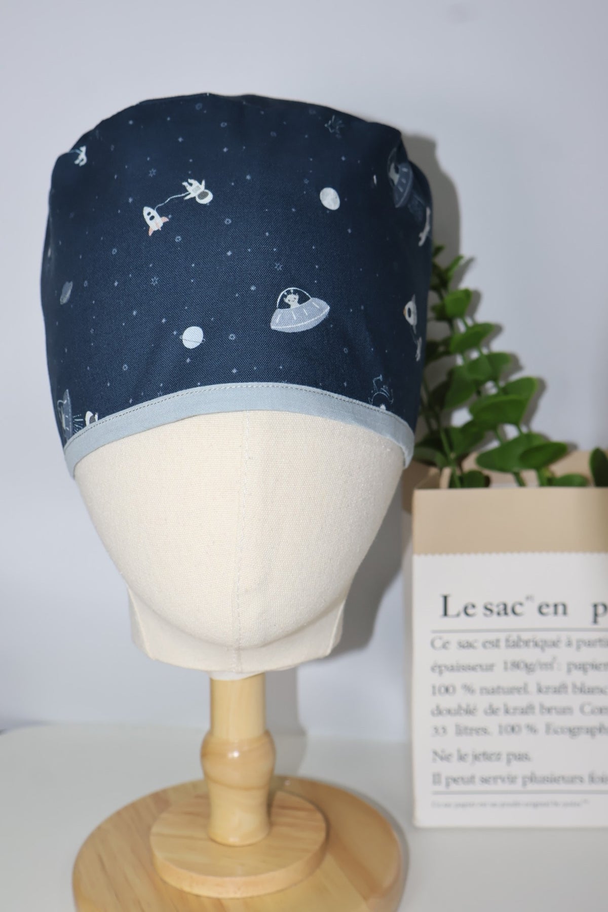 Space Themed Cotton Surgical Cap