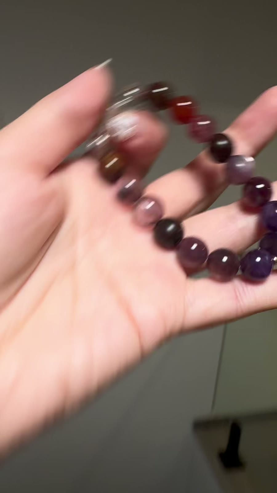 Amethyst Multi Gemstone Crystal Bracelet 10mm