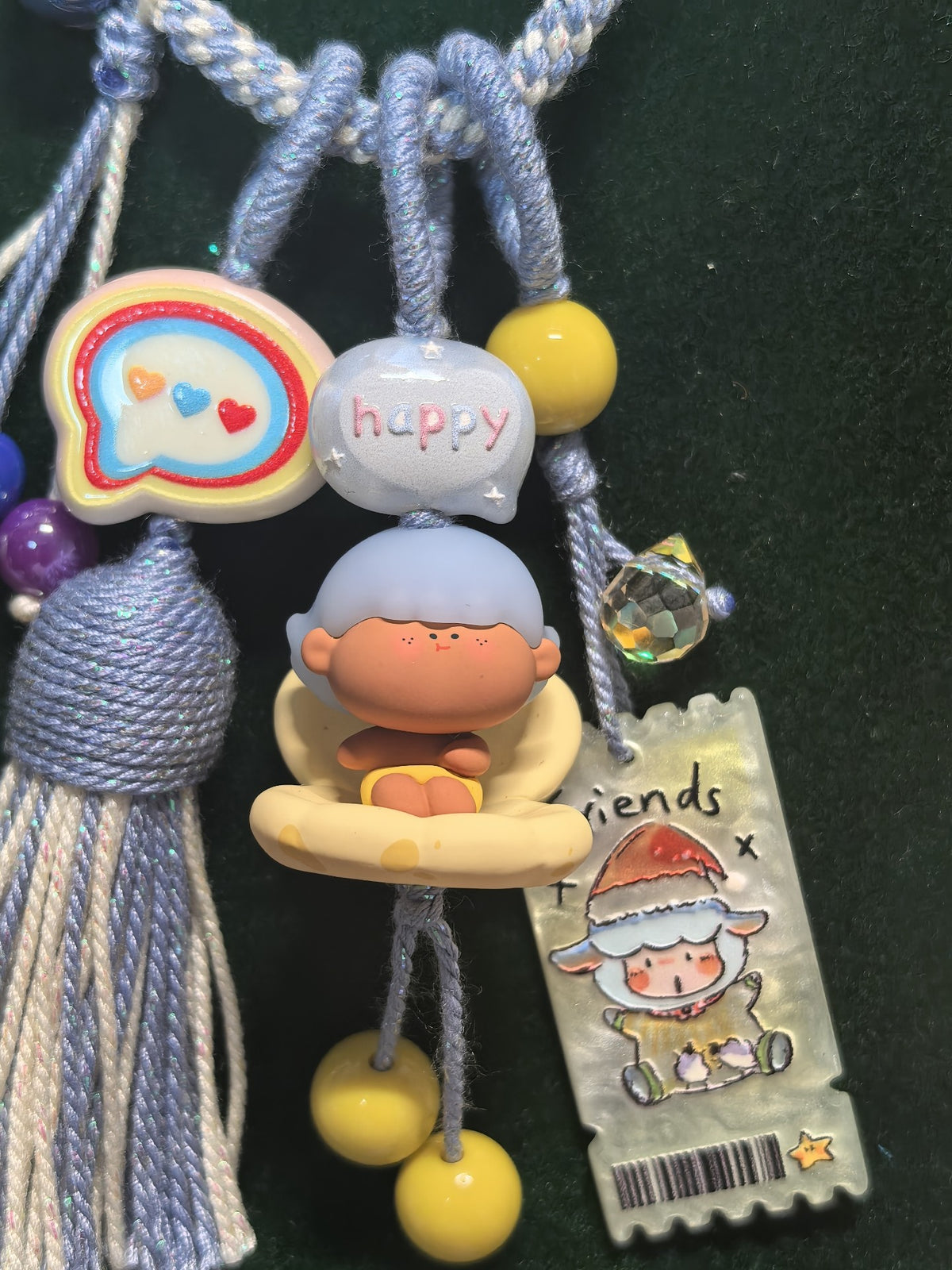 Handcrafted Character Floatie Phone Charm