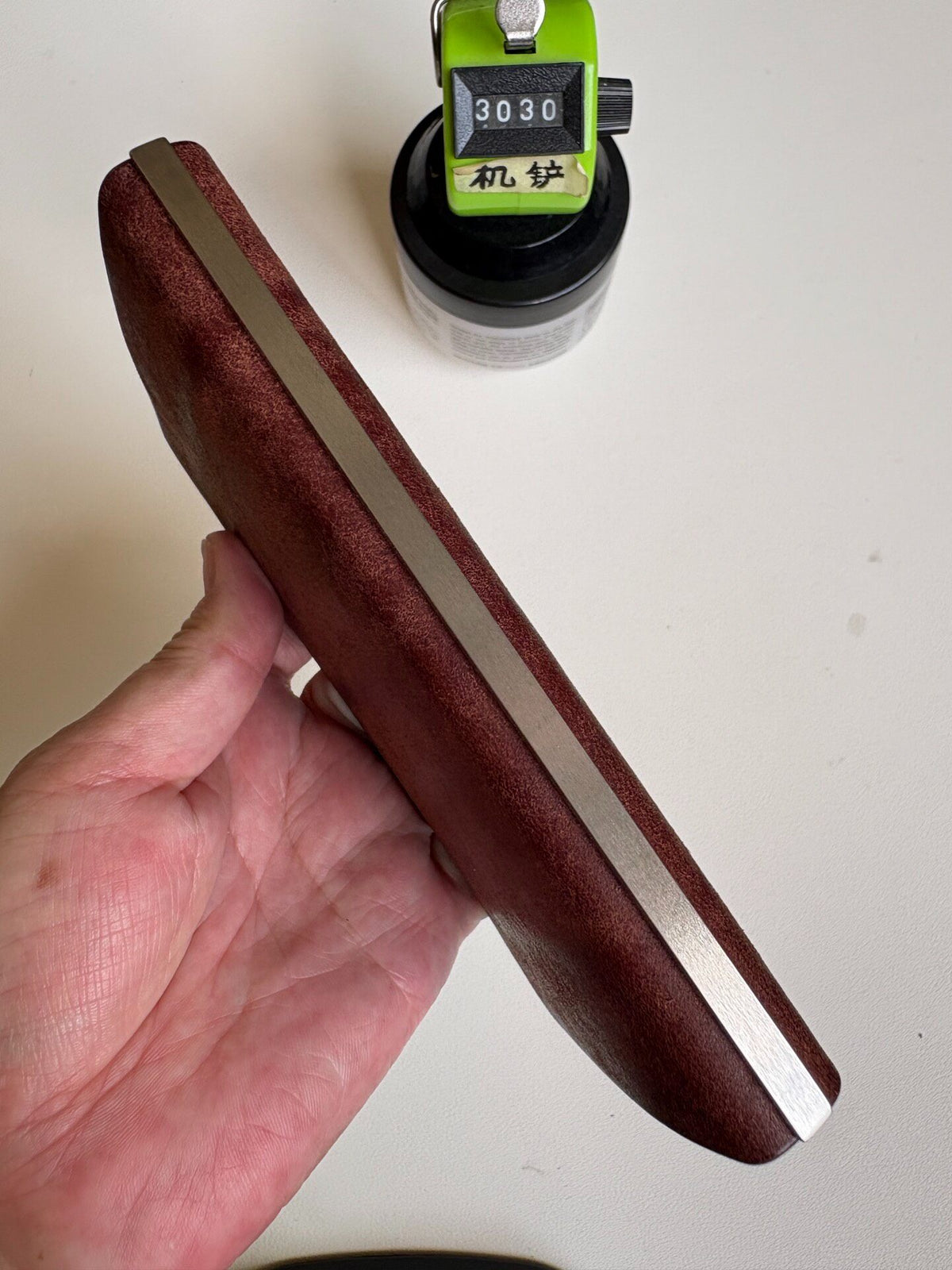Handcrafted A7 Leather Binder Six Ring