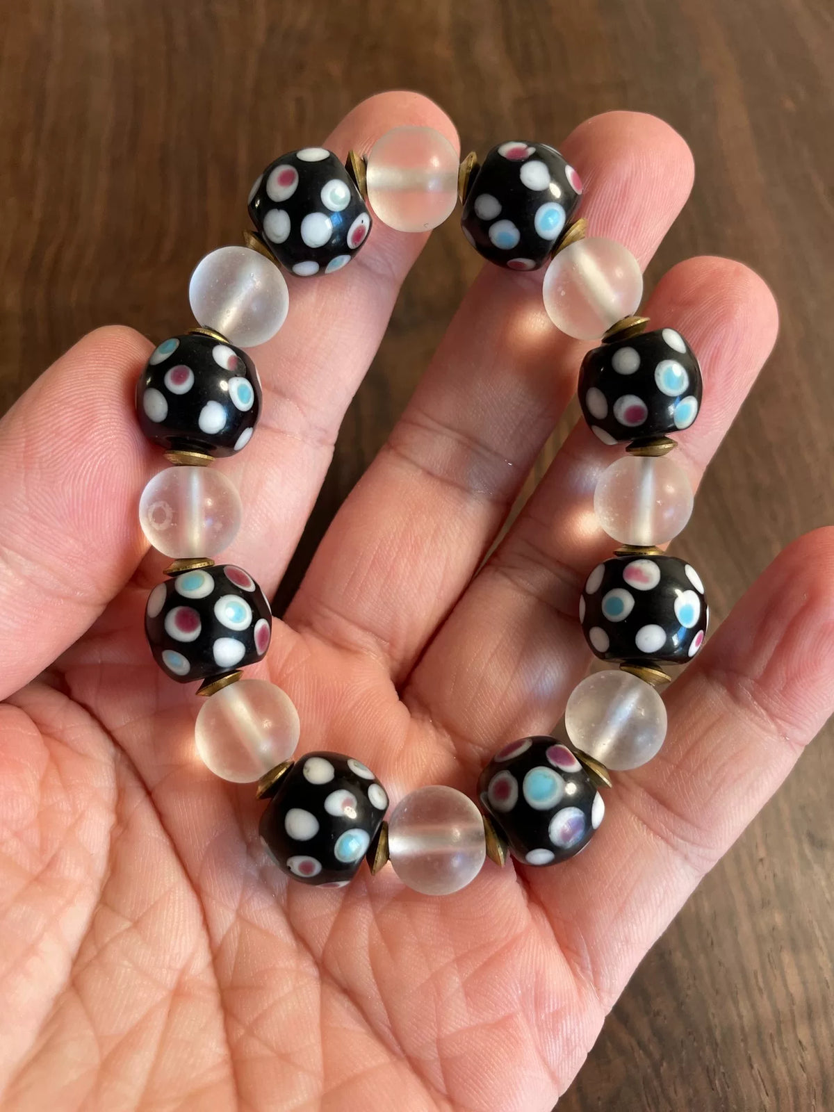 West Asian Glass Beaded Bracelet