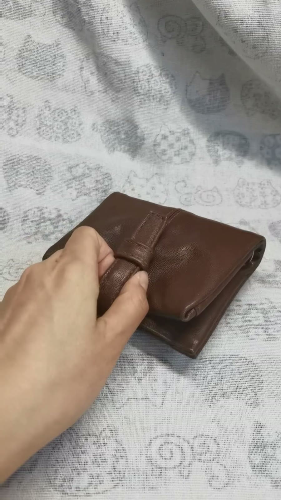 ハンドメイド ヤギ革 M5リングバインダーカバー