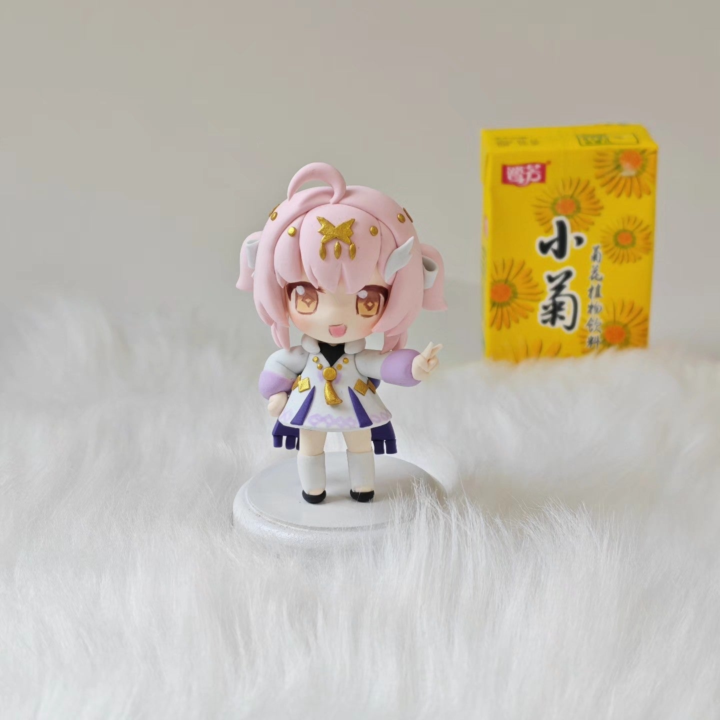 Q-version Aimi Handcrafted Clay Figurine 11cm