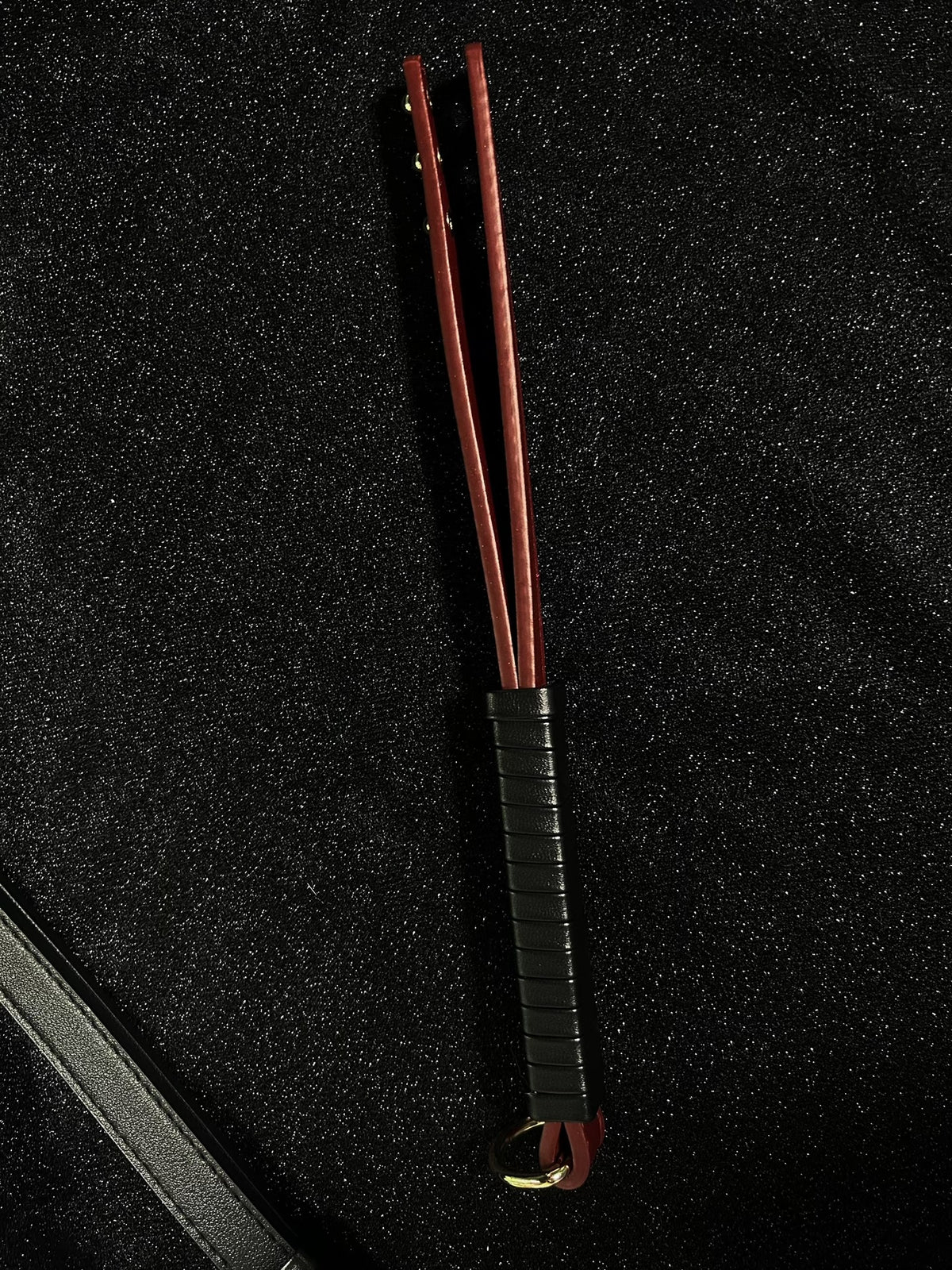Narrow PU Leather Paddle Whip