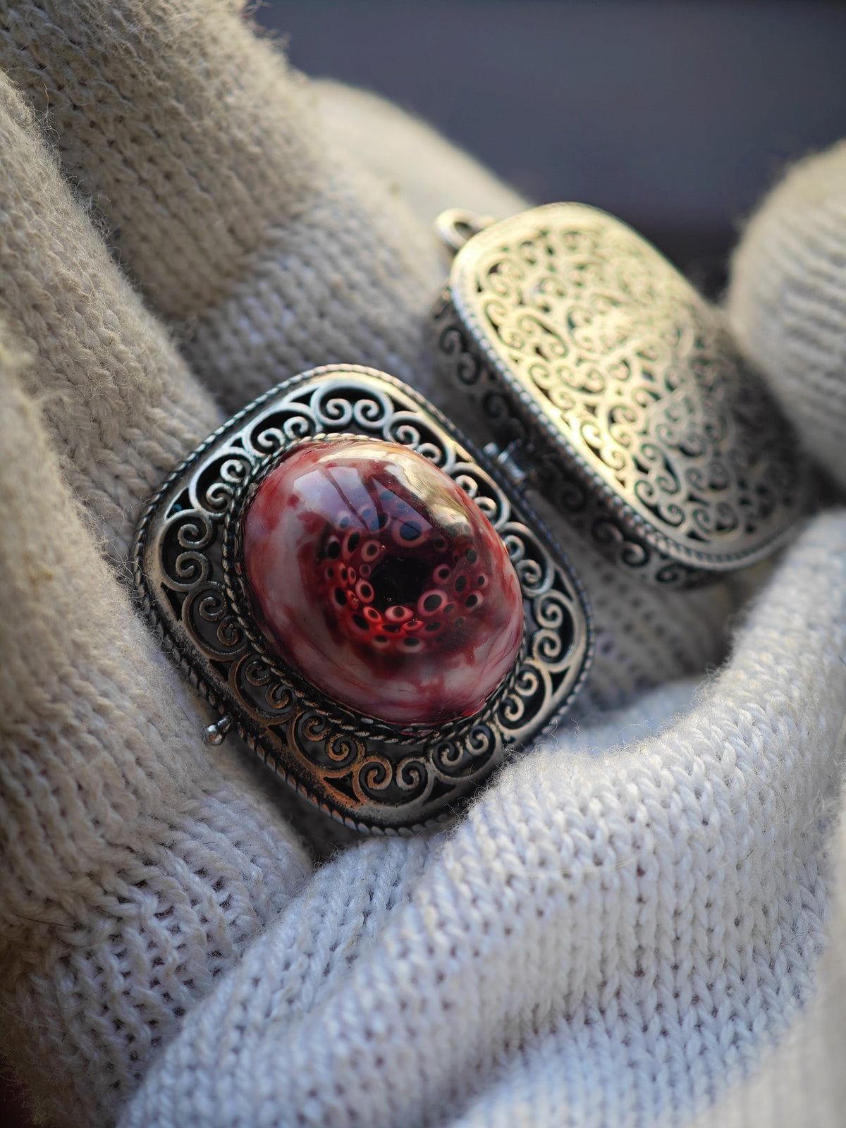 Cthulhu Multi-Pupil Eyeball Pendant Resin