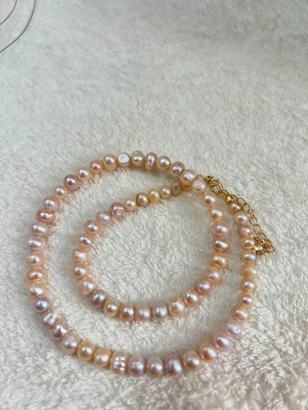 Freshwater Pearl Necklace Candy Colors
