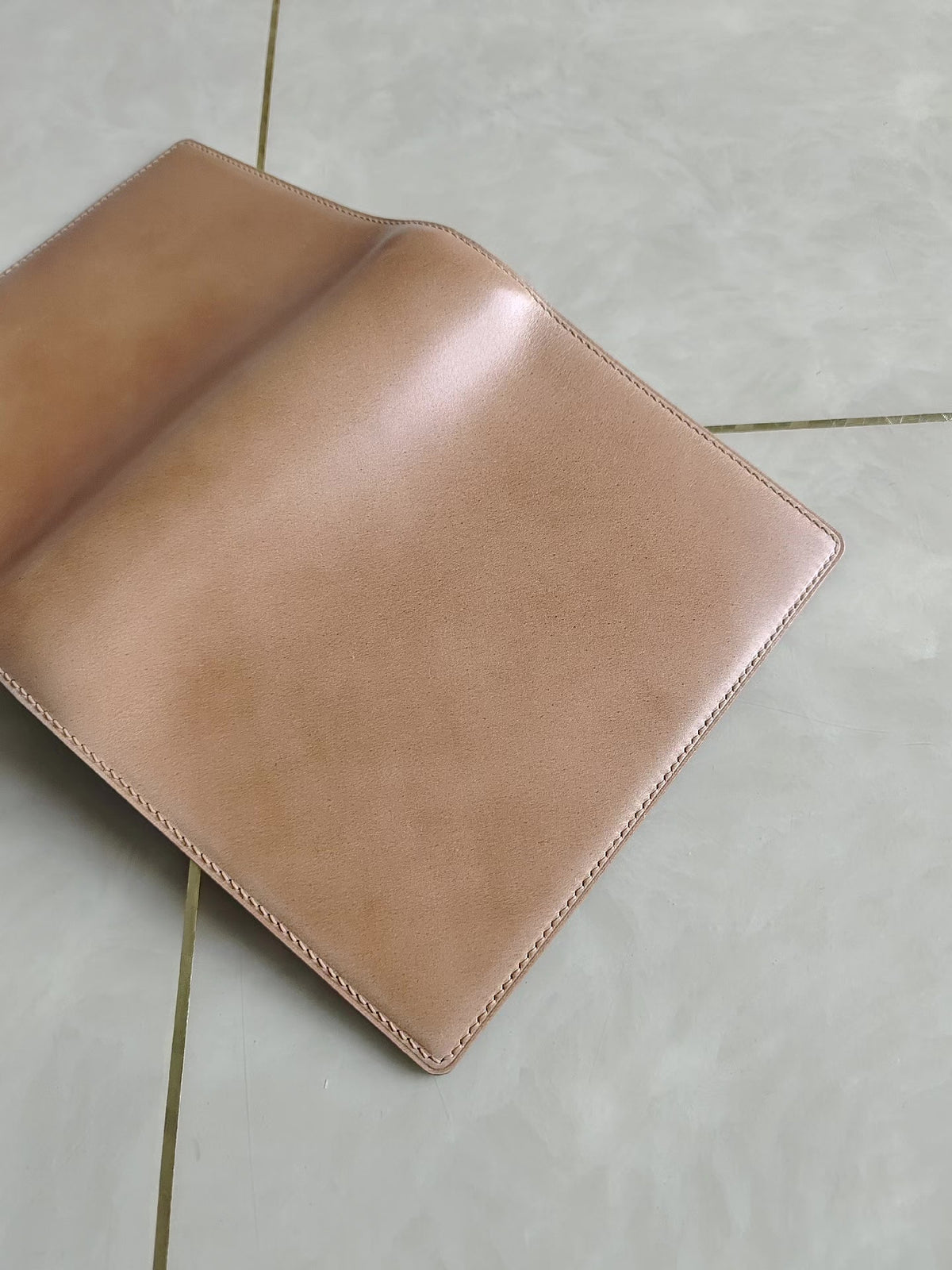 A6 Shell Cordovan Leather Notebook