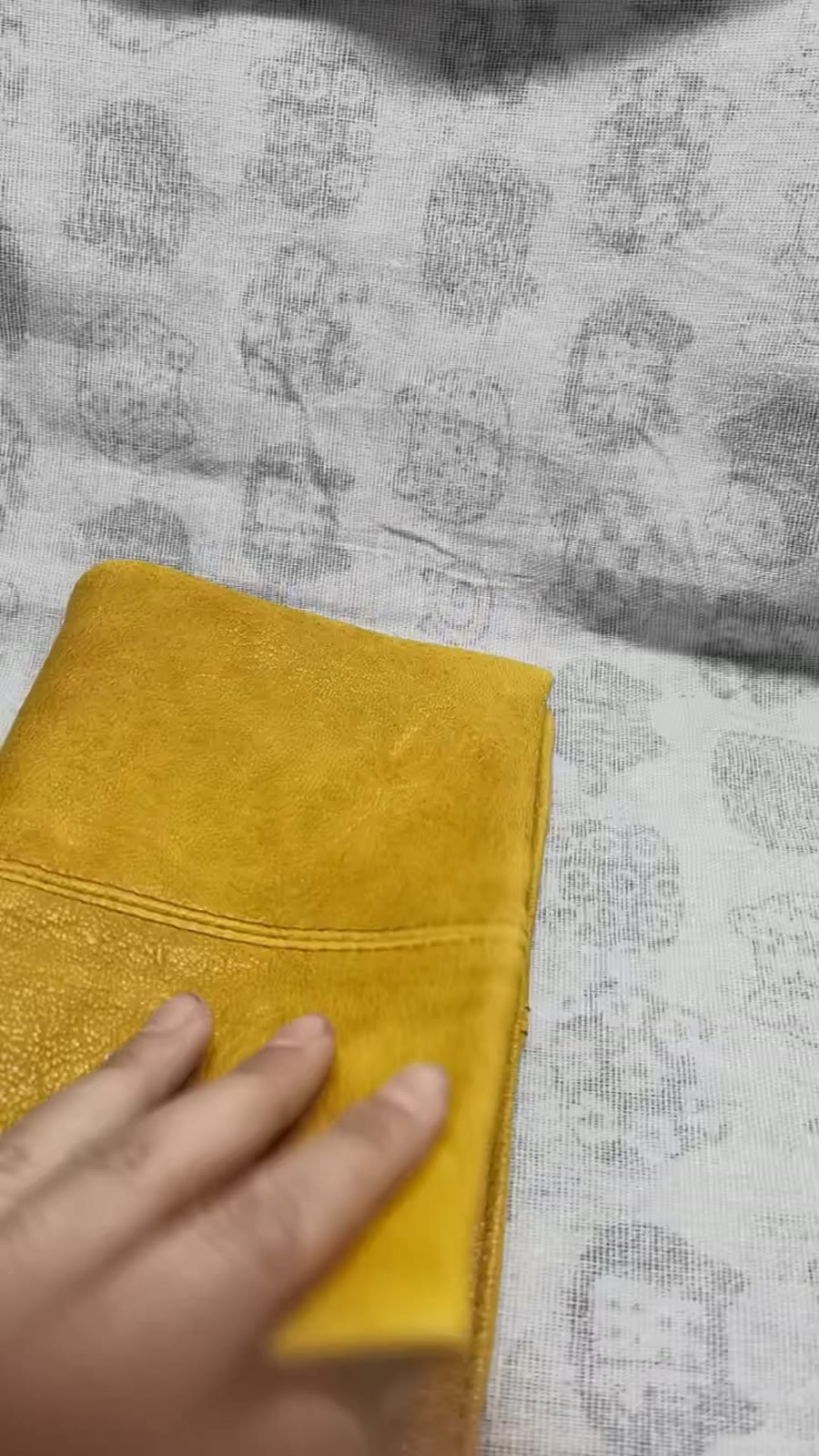 Vegetable Tanned Goat Leather A6 Binder