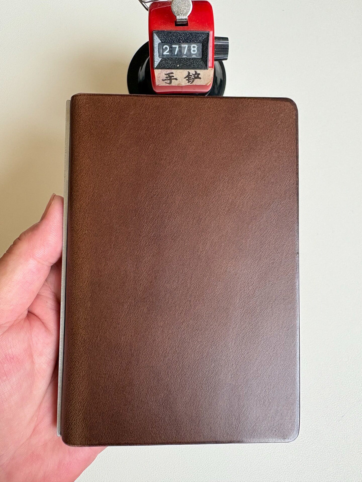 A7 Ring Binder Notebook Buttero Leather