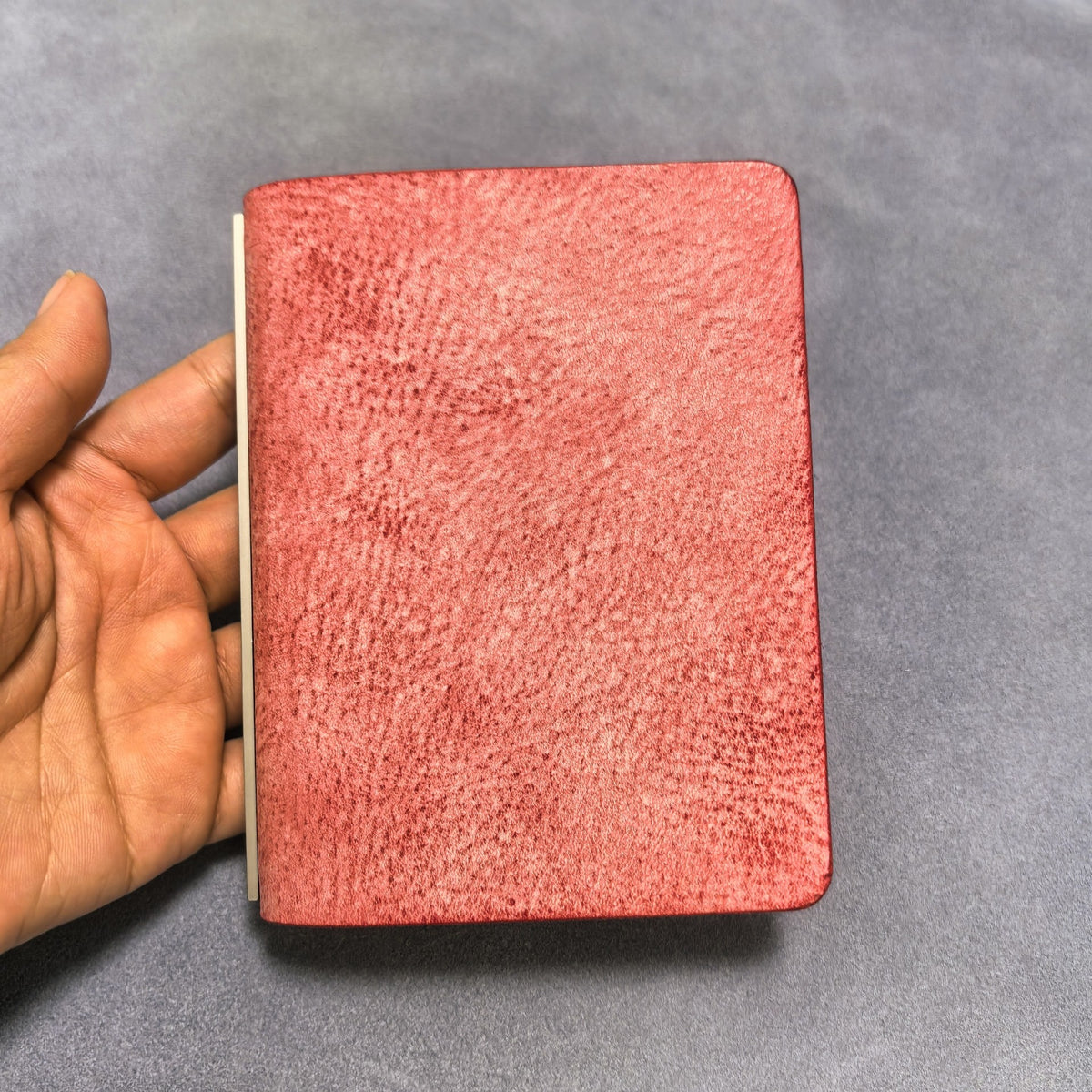 Italian Wax Leather Plotter Notebook