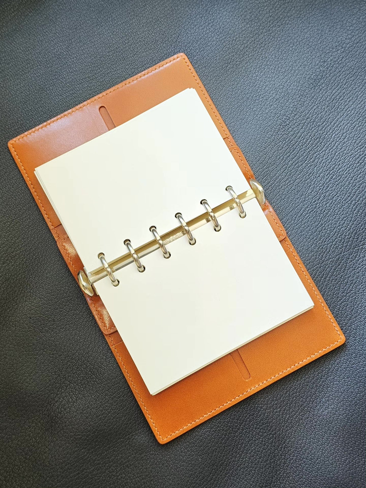 A7 Bi-Fold Notebook Cover Tochigi Leather