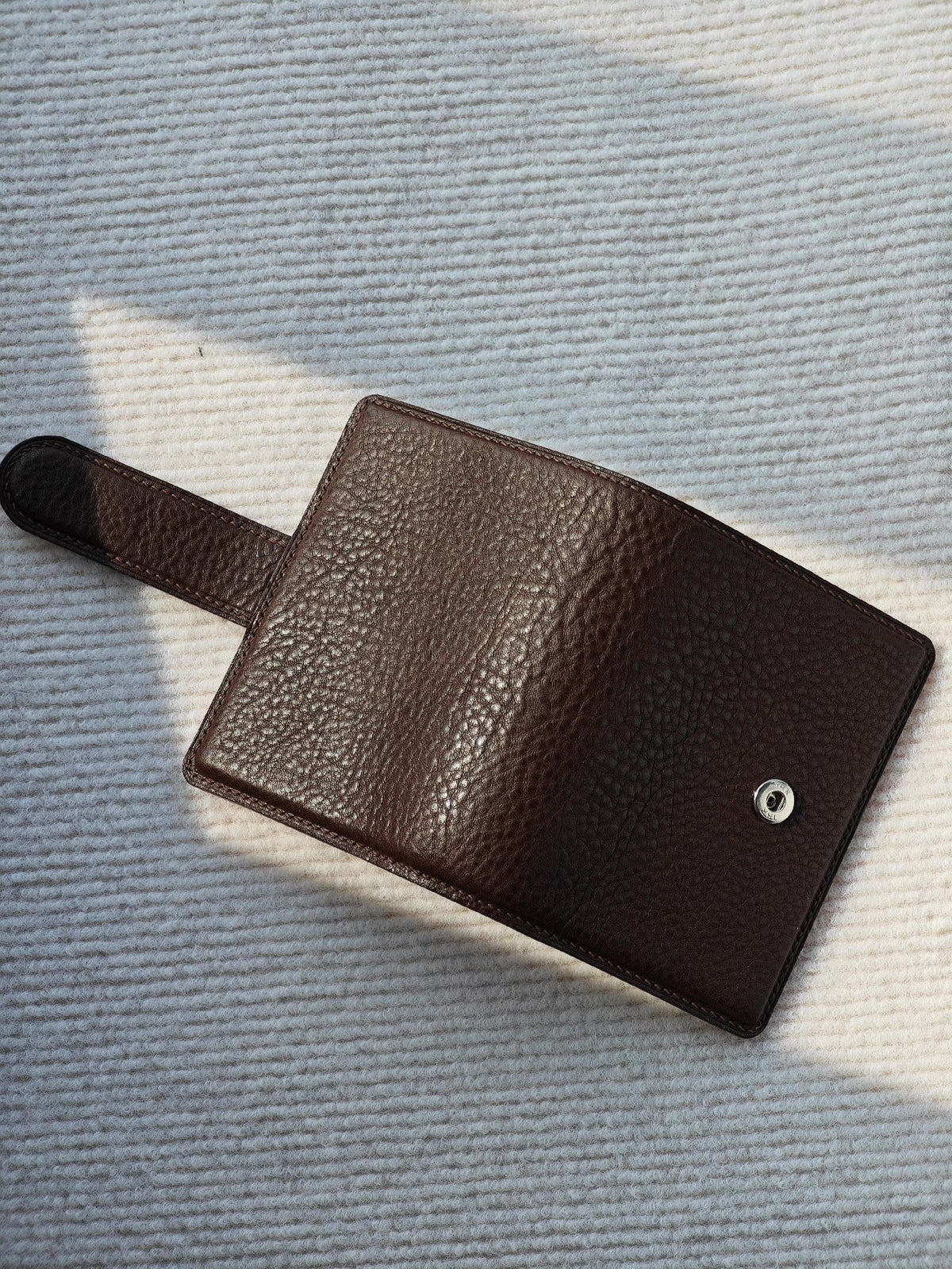 M5 A8 Ring Binder Notebook Cover Brown Leather