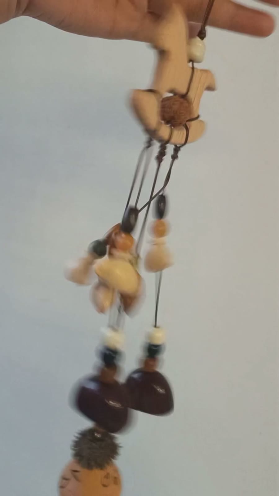 Gourd Shell Wind Chime Car Hanging