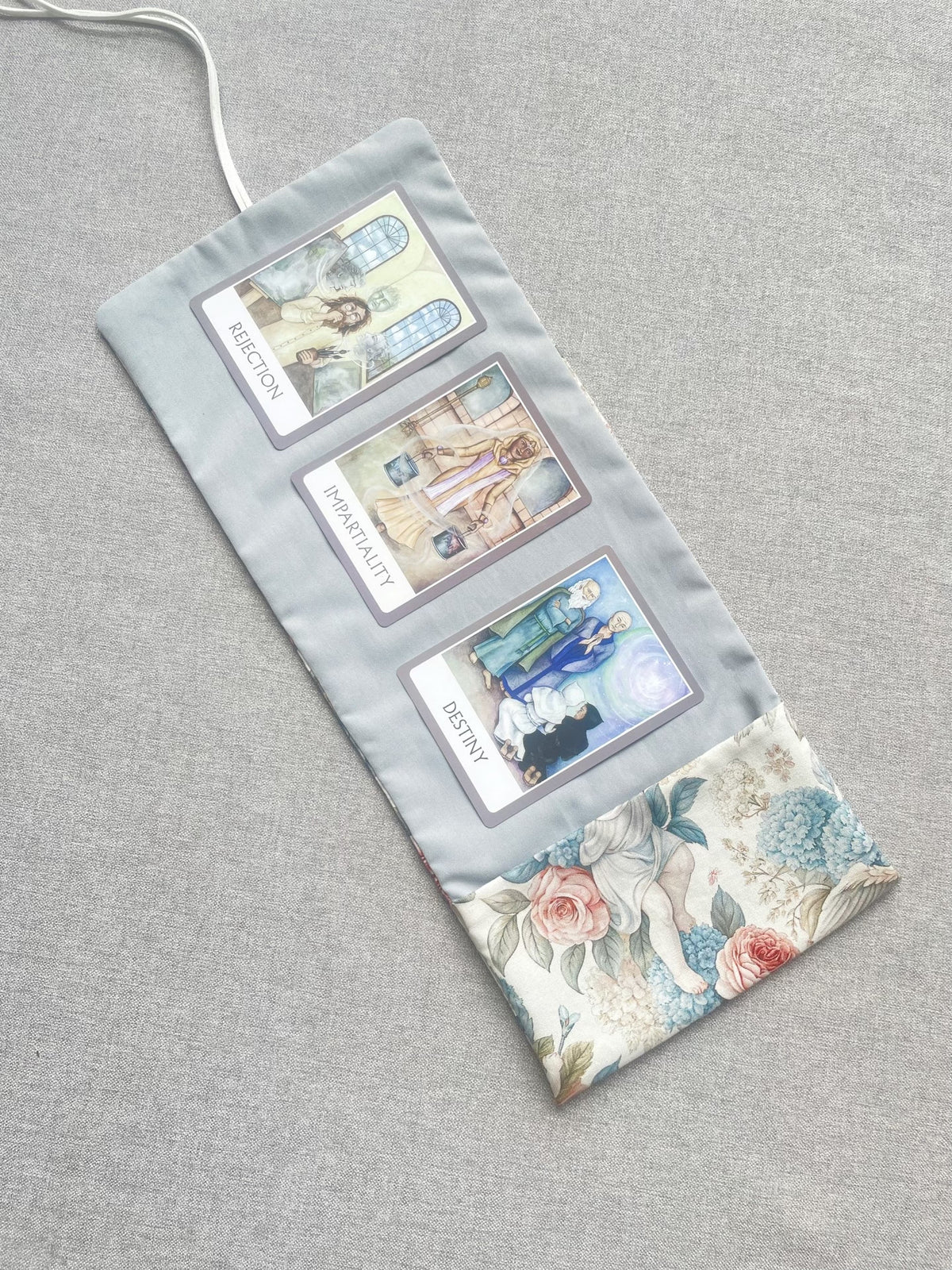 Cotton Drawstring Tarot Card Pouch