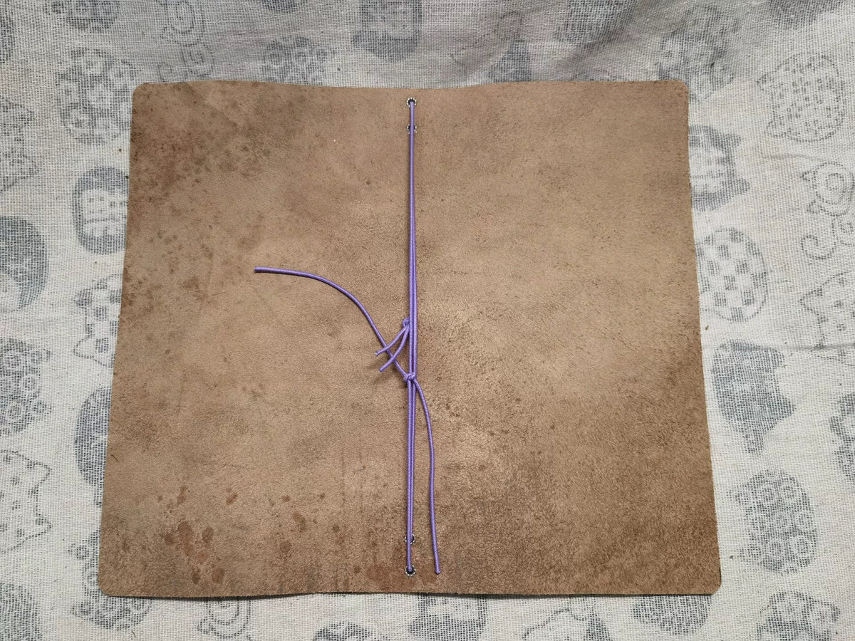 Lavender Purple Cowhide Leather Traveler's Notebook Cover