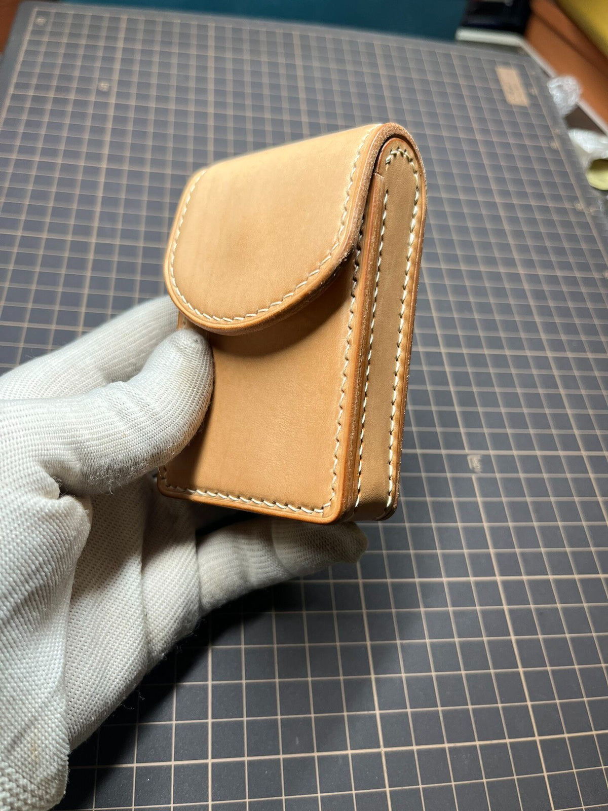 Vegetable Tanned Leather Cigarette Case