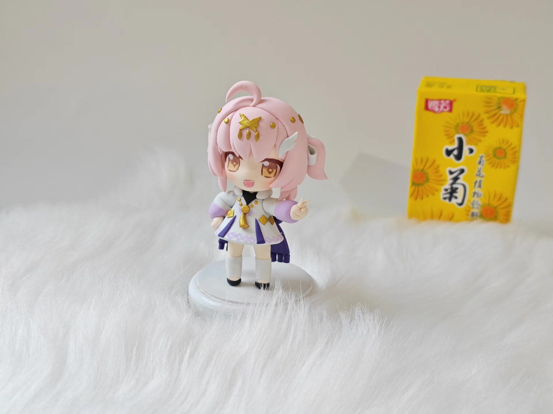 Q-version Aimi Handcrafted Clay Figurine 11cm