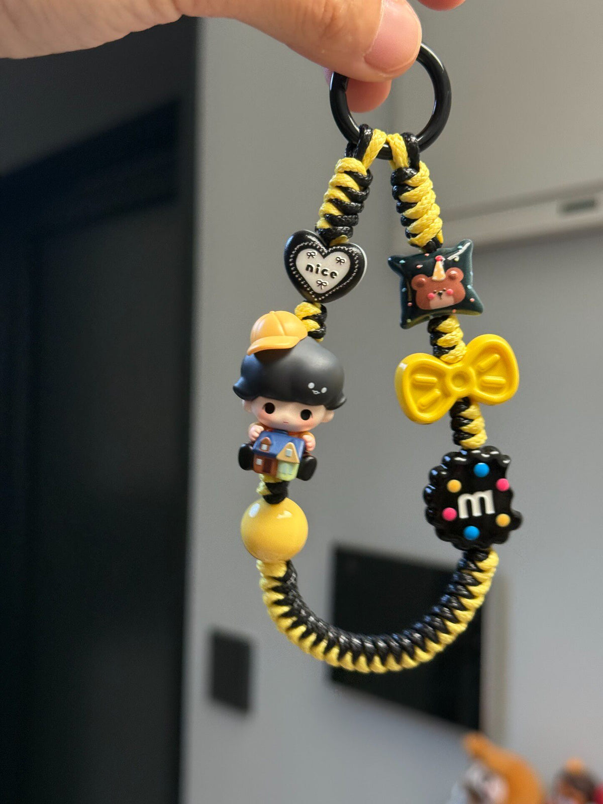 Dimoo Braided Cord Phone Strap Keychain