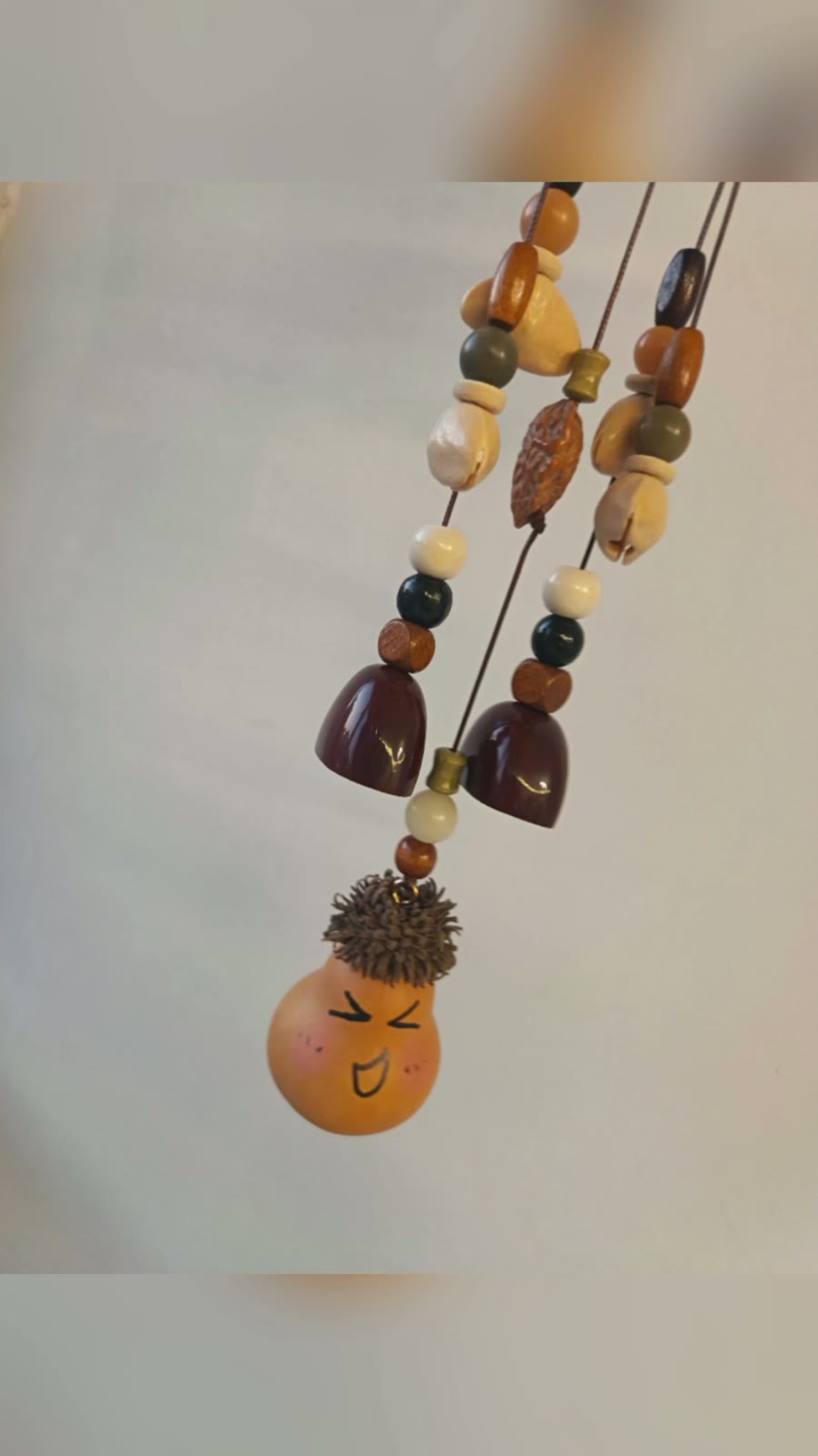 Gourd Shell Wind Chime Car Hanging
