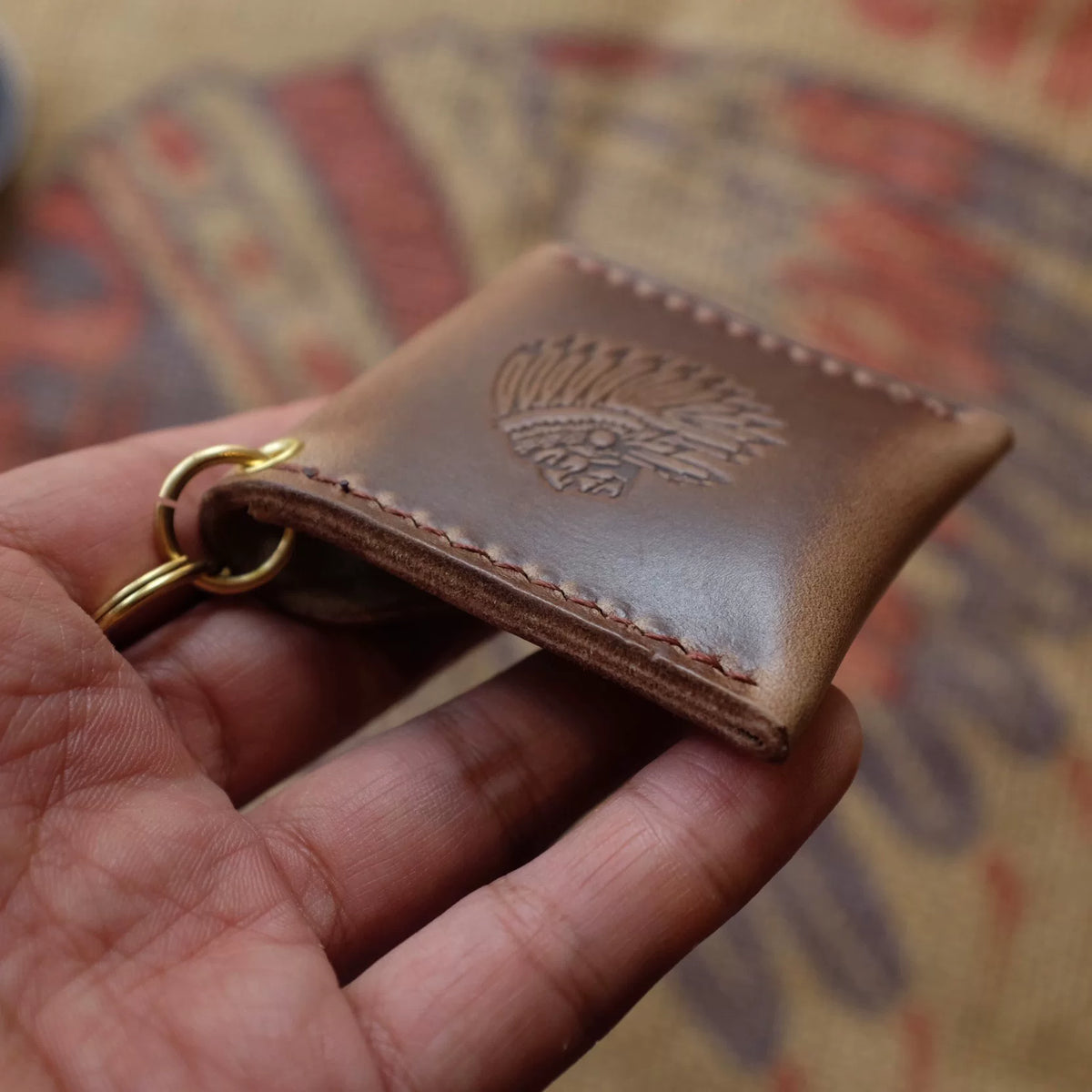 Horween Leather Coin Purse Card Wallet