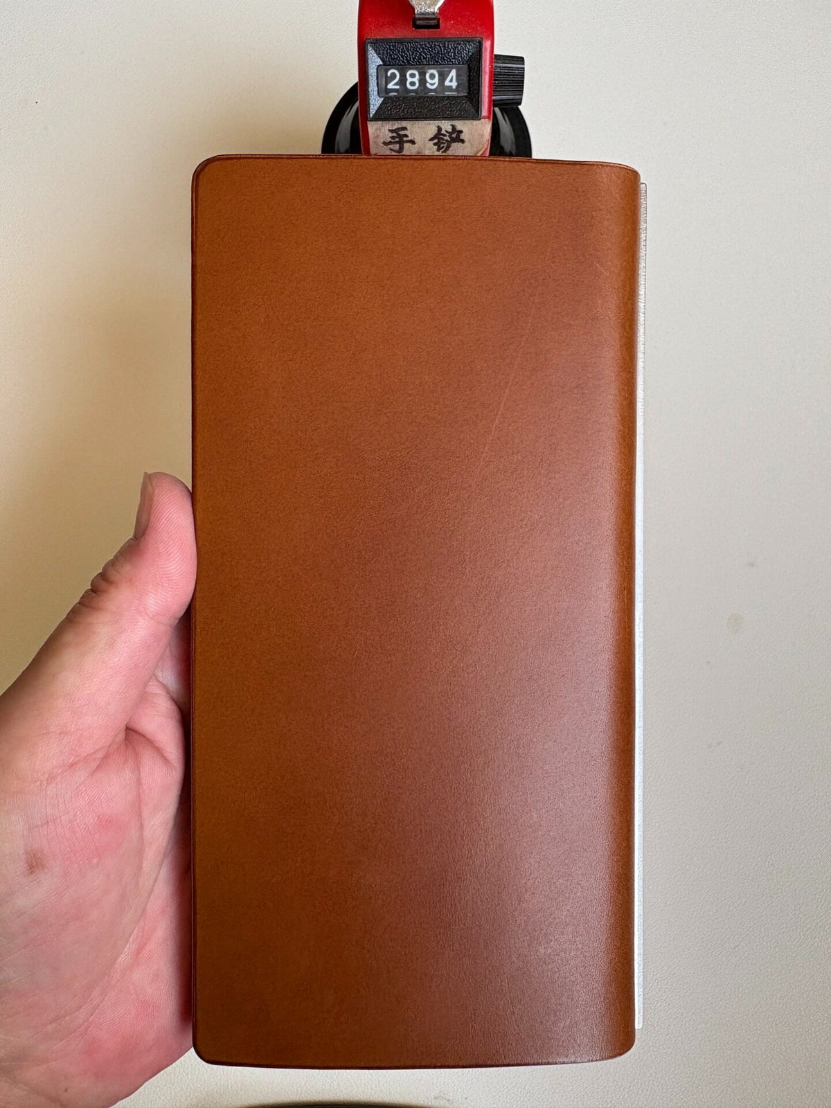 A6 Buttero Leather Ring Binder