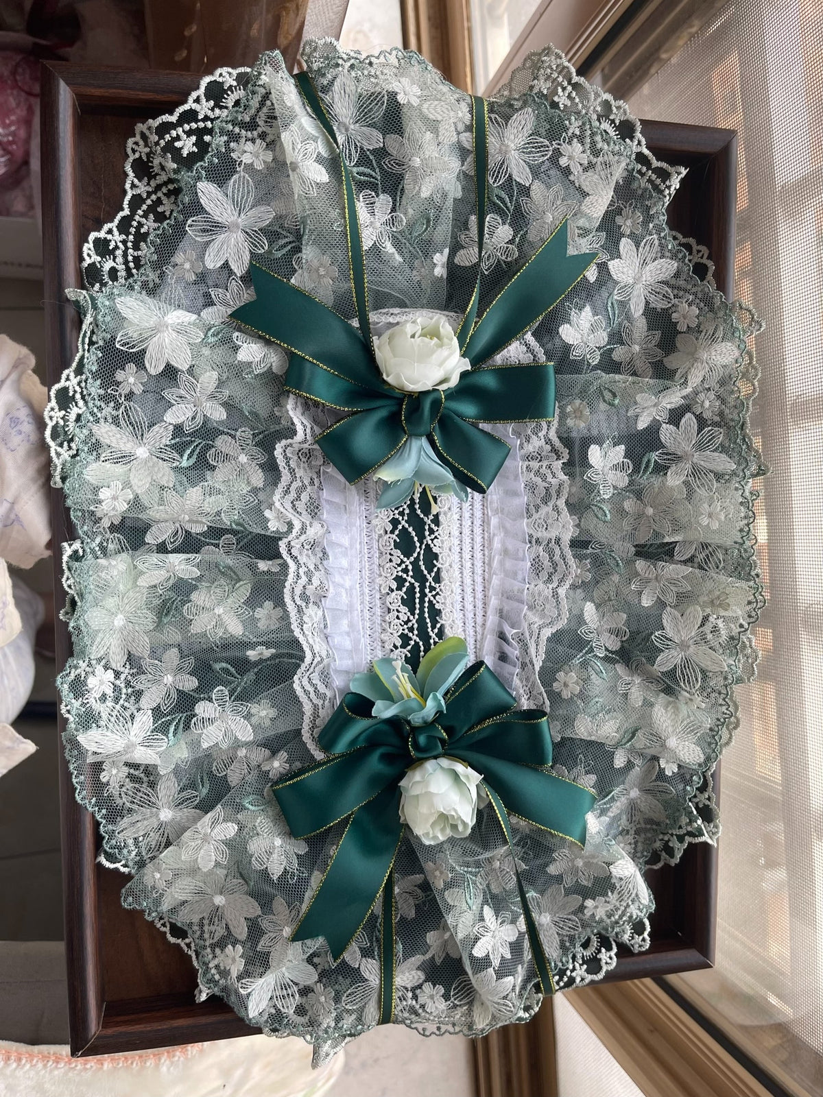 Handmade Lolita Lace BNT Flat Cap