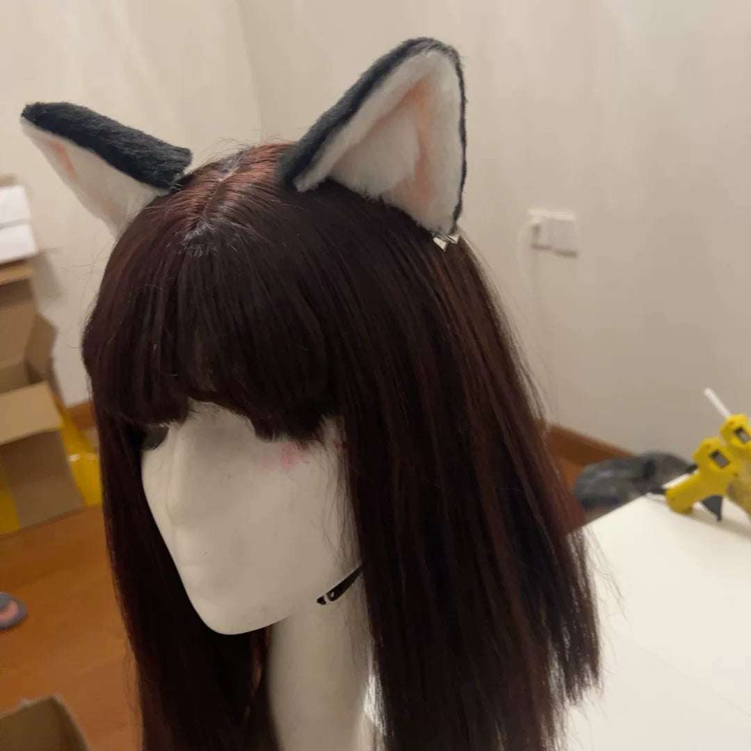 Arknights Saga Cosplay-Ohren Clip-On