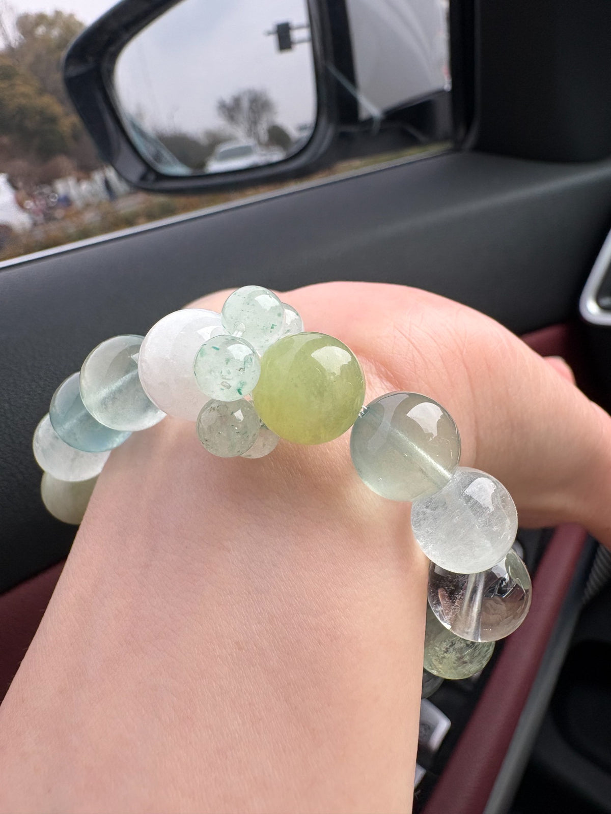 Green Gemstone Multi-Stone DIY Crystal Bracelet
