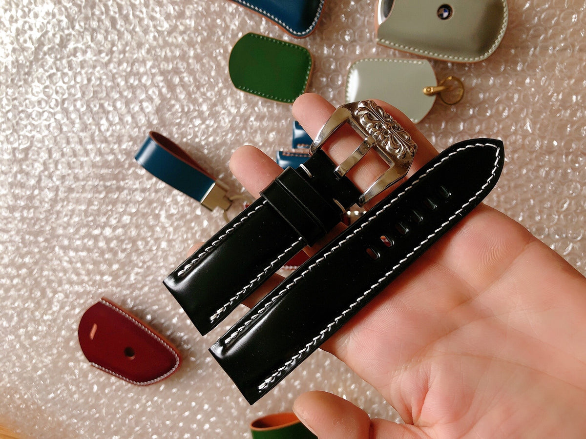 Custom Japanese Shinki Horsehide Watch Strap
