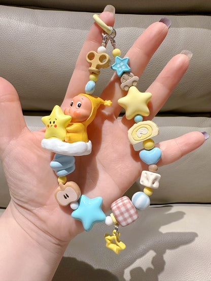 Pop Mart Star Man Phone Chain Bag Charm Keychain