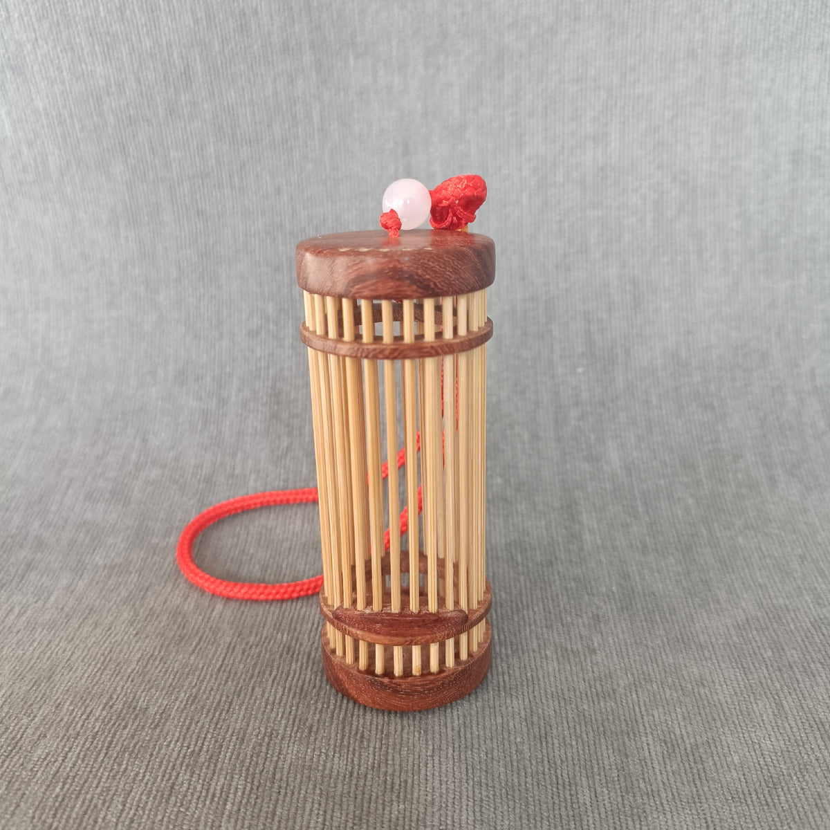 Red Rosewood Bamboo Cricket Cage
