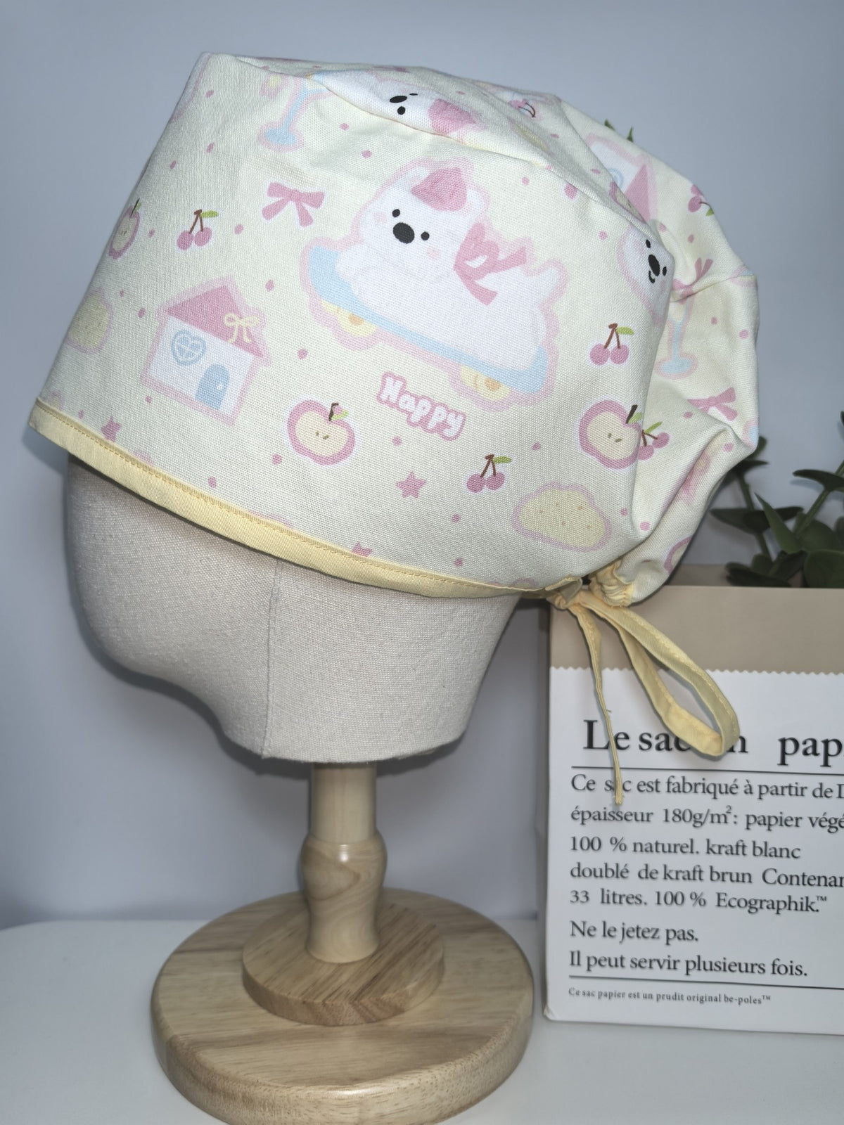 Pure Cotton Surgical Cap Pastel Print