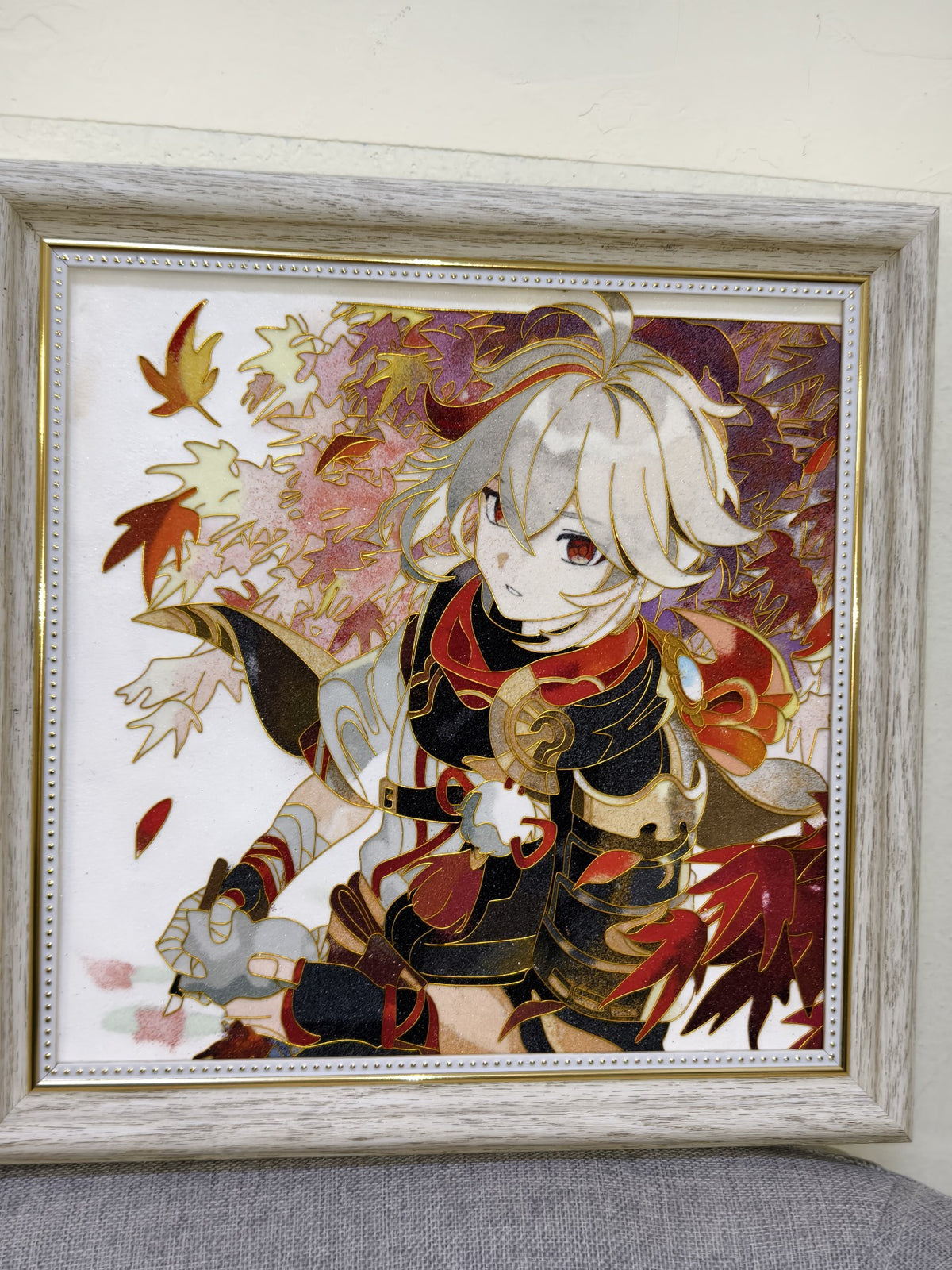 Cloisonne Art Painting Kaedehara Kazuha 25cm