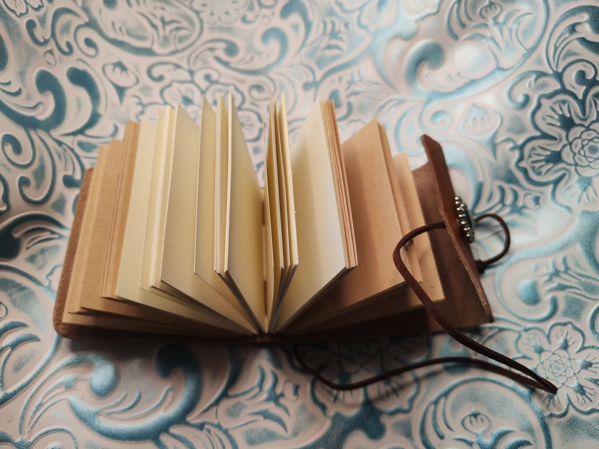 Handcrafted Leather Notebook with 192 Pages
