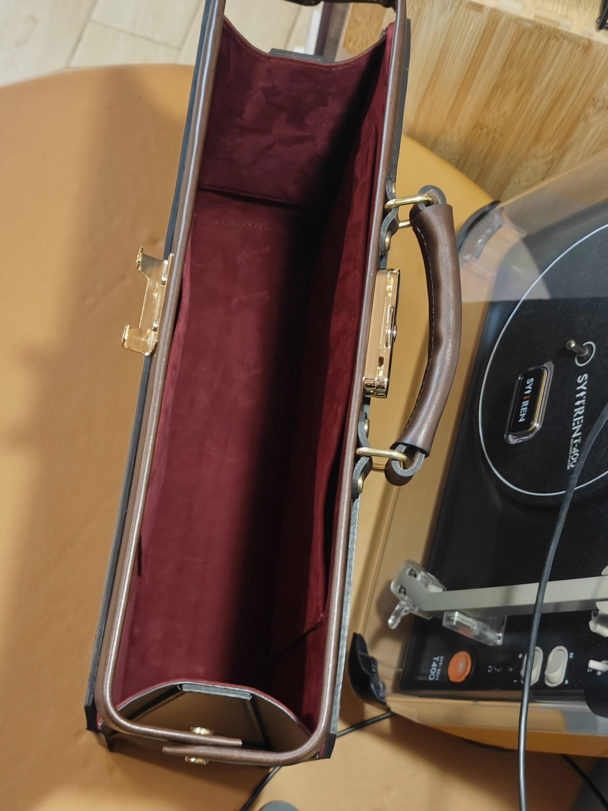 Custom 40cm Leather Doctor Briefcase Bag