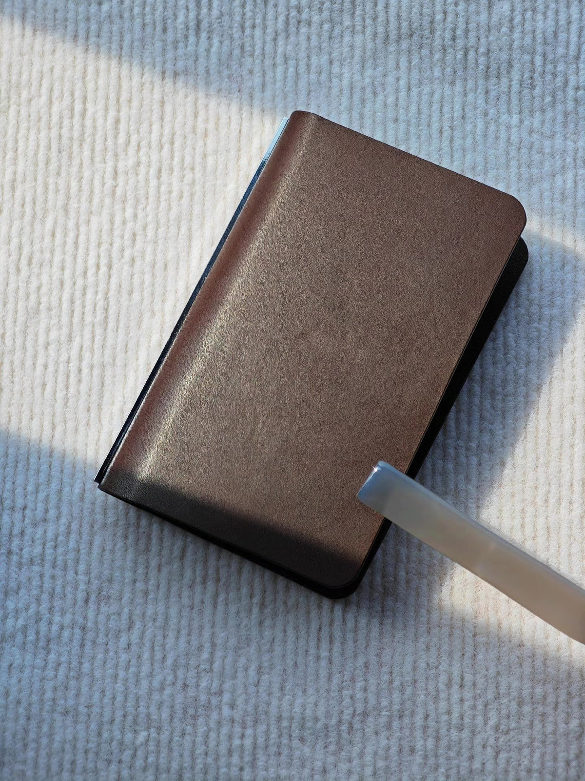 A7 Leather Planner Notebook Six Ring Binder