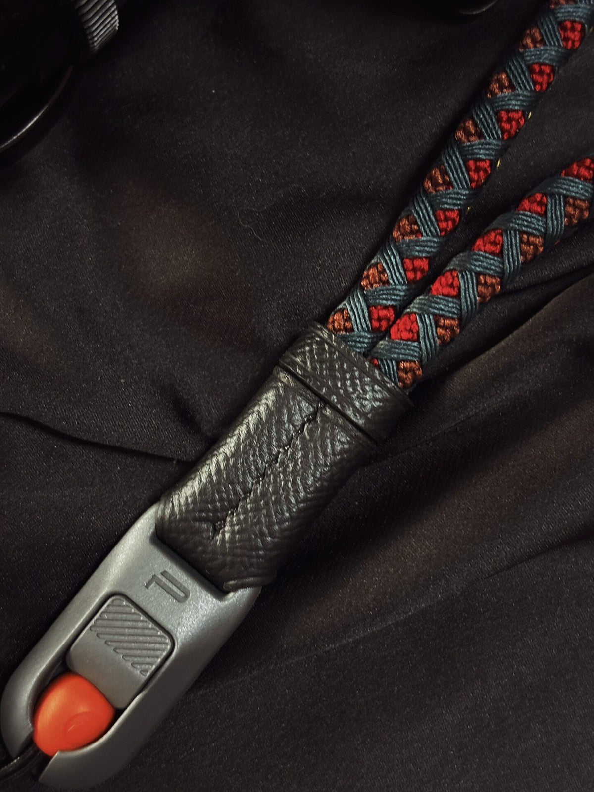 Braided Silk Camera Wrist Strap