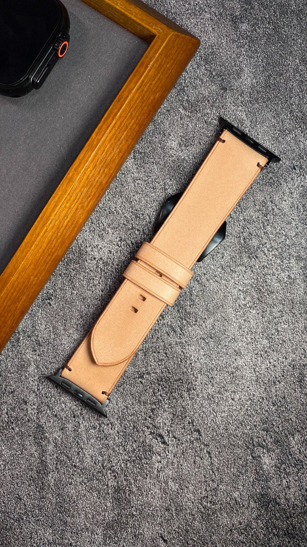 Retro Leather Watch Strap Italian Cowhide
