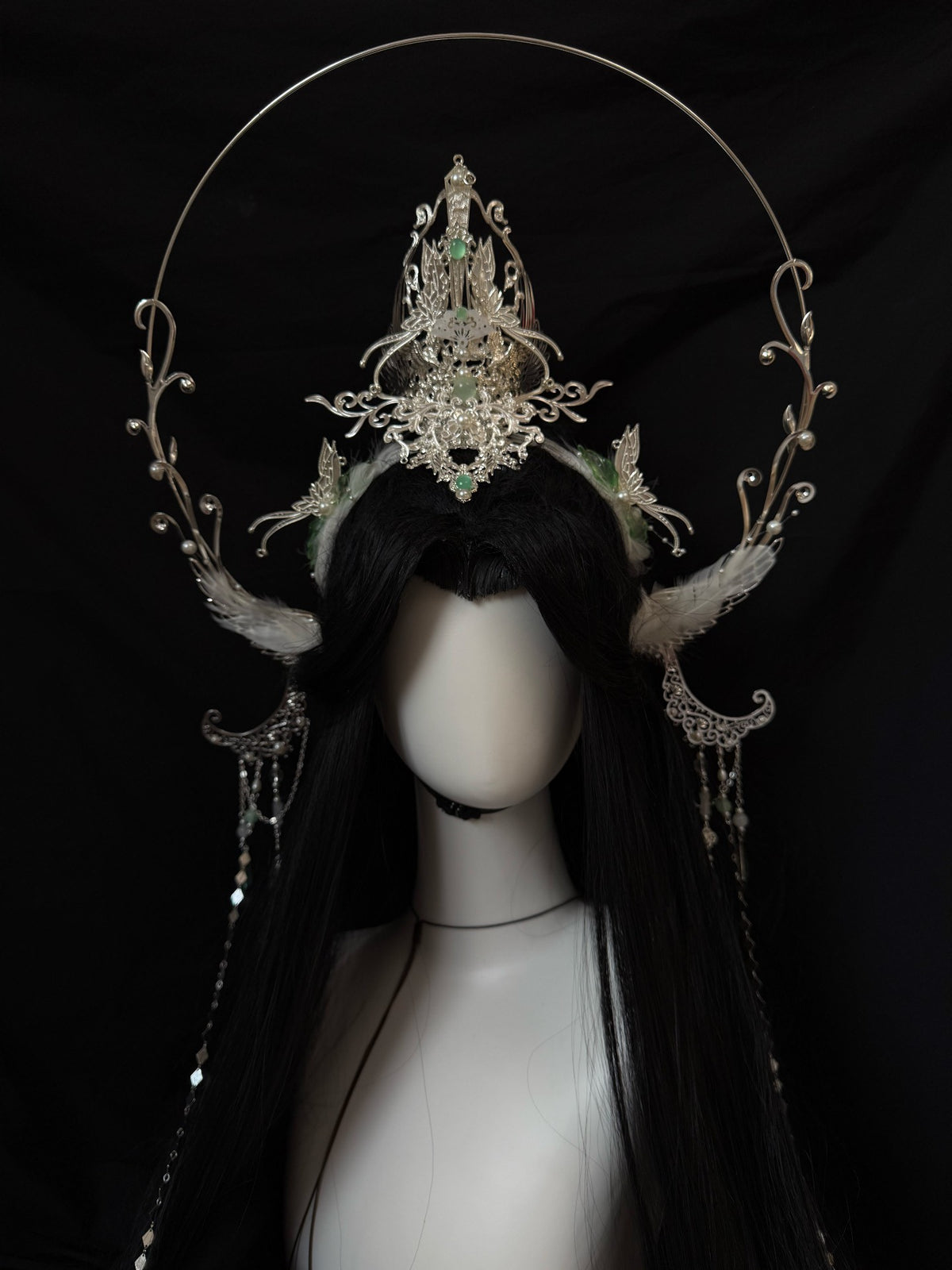 Shen Qingqiu Cosplay Crown with Veil