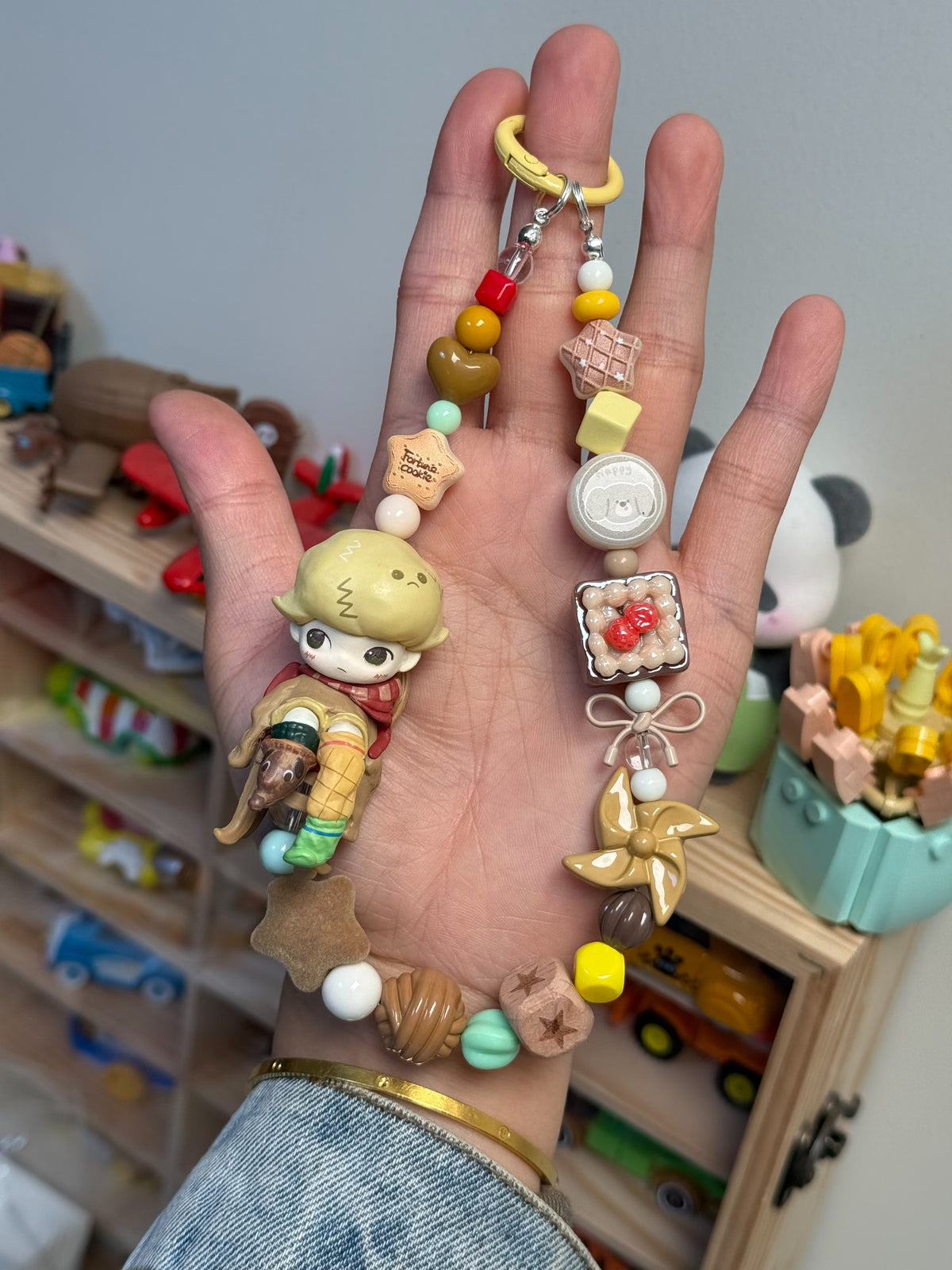 Dimoo Week 8 Custom Charm Phone Strap