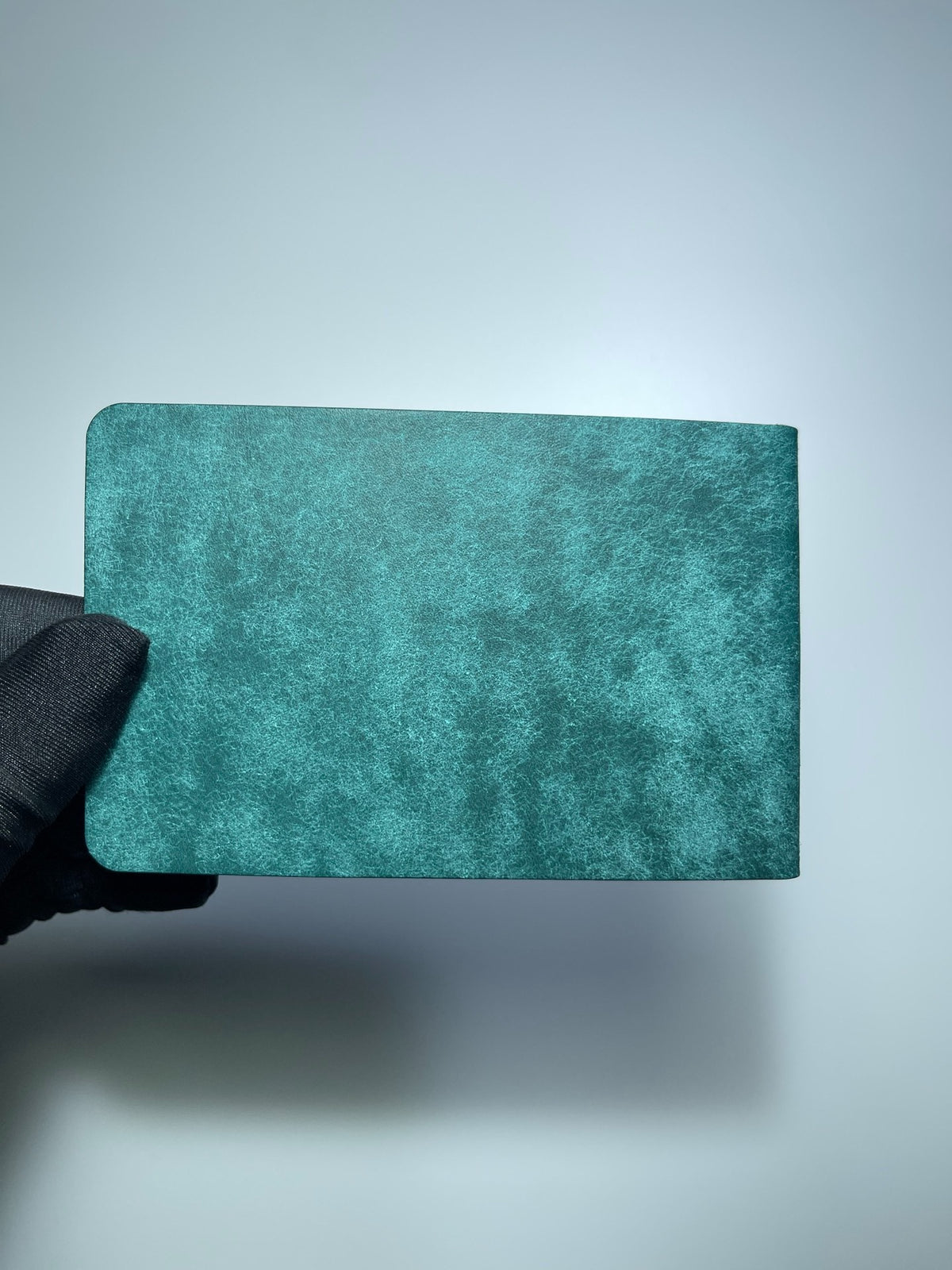 Handmade Leather M5 Planner Cover Teal