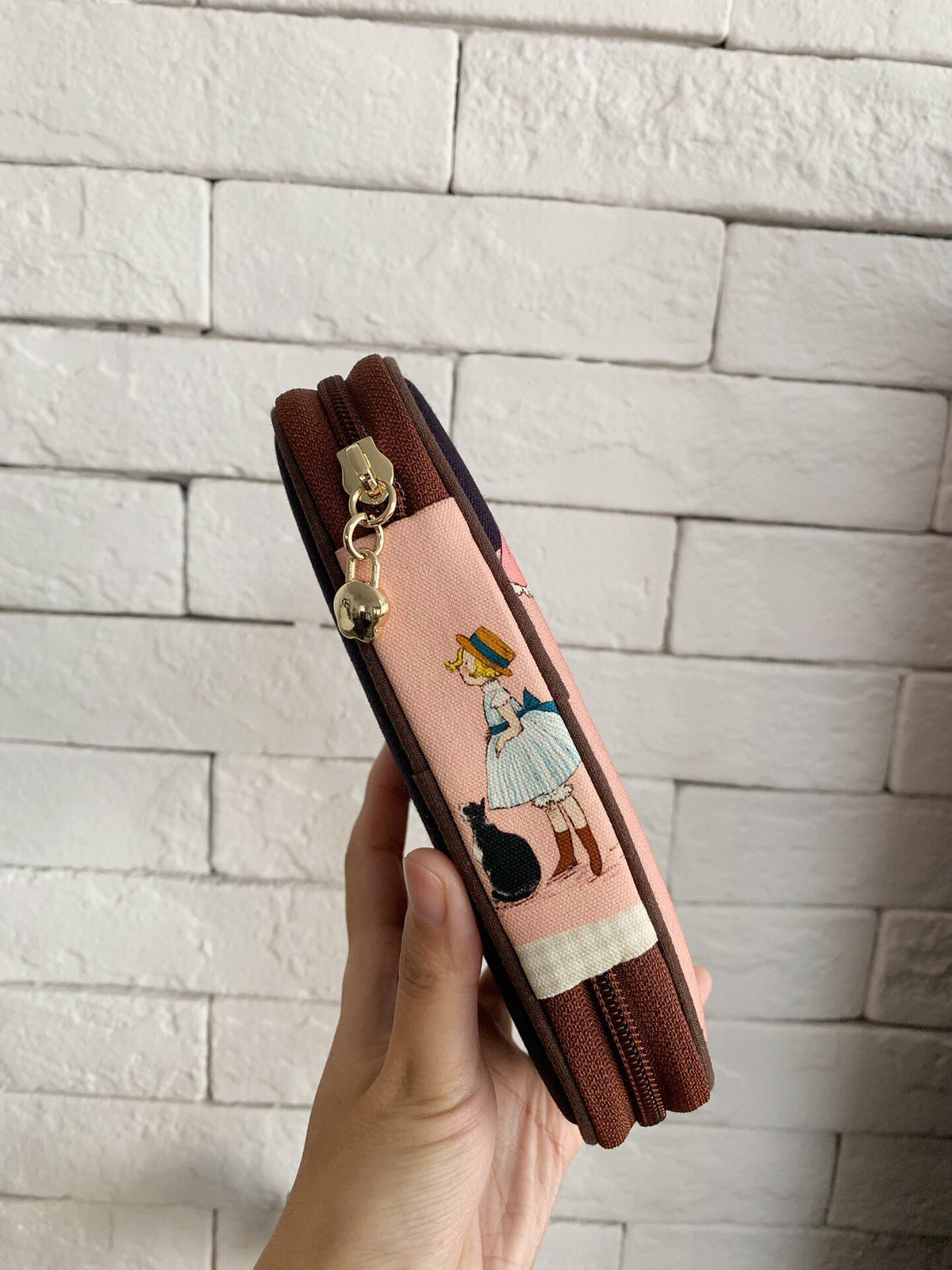 Stoff-Organizer-Etui mit Ringbuch