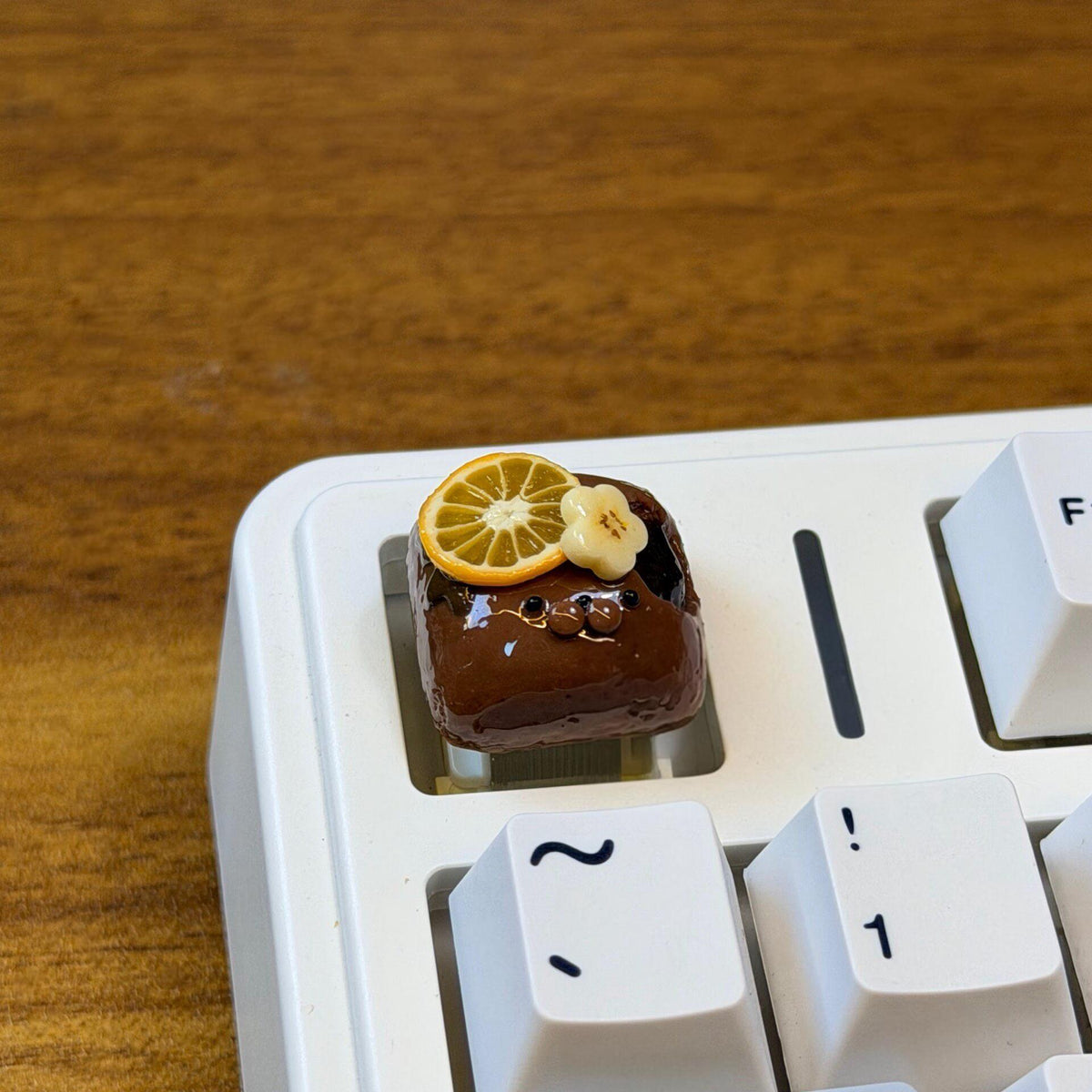 Chocolate Dessert Resin Keycap for Mechanical Keyboard