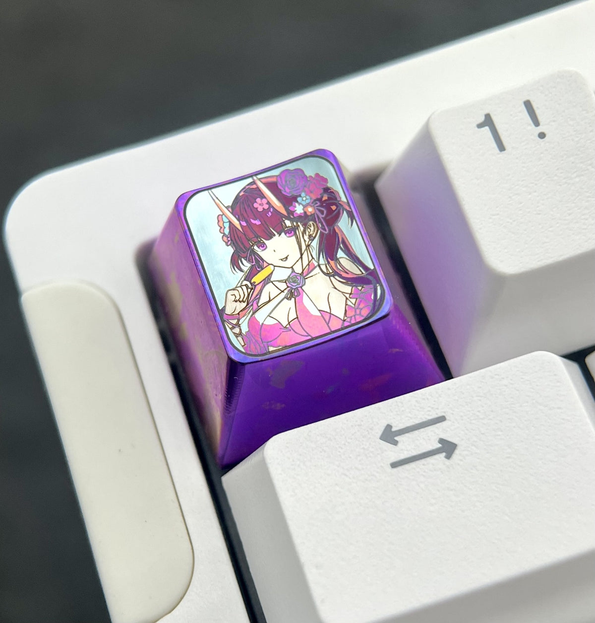 Azur Lane Noshiro Titanium Alloy 1u Keycap